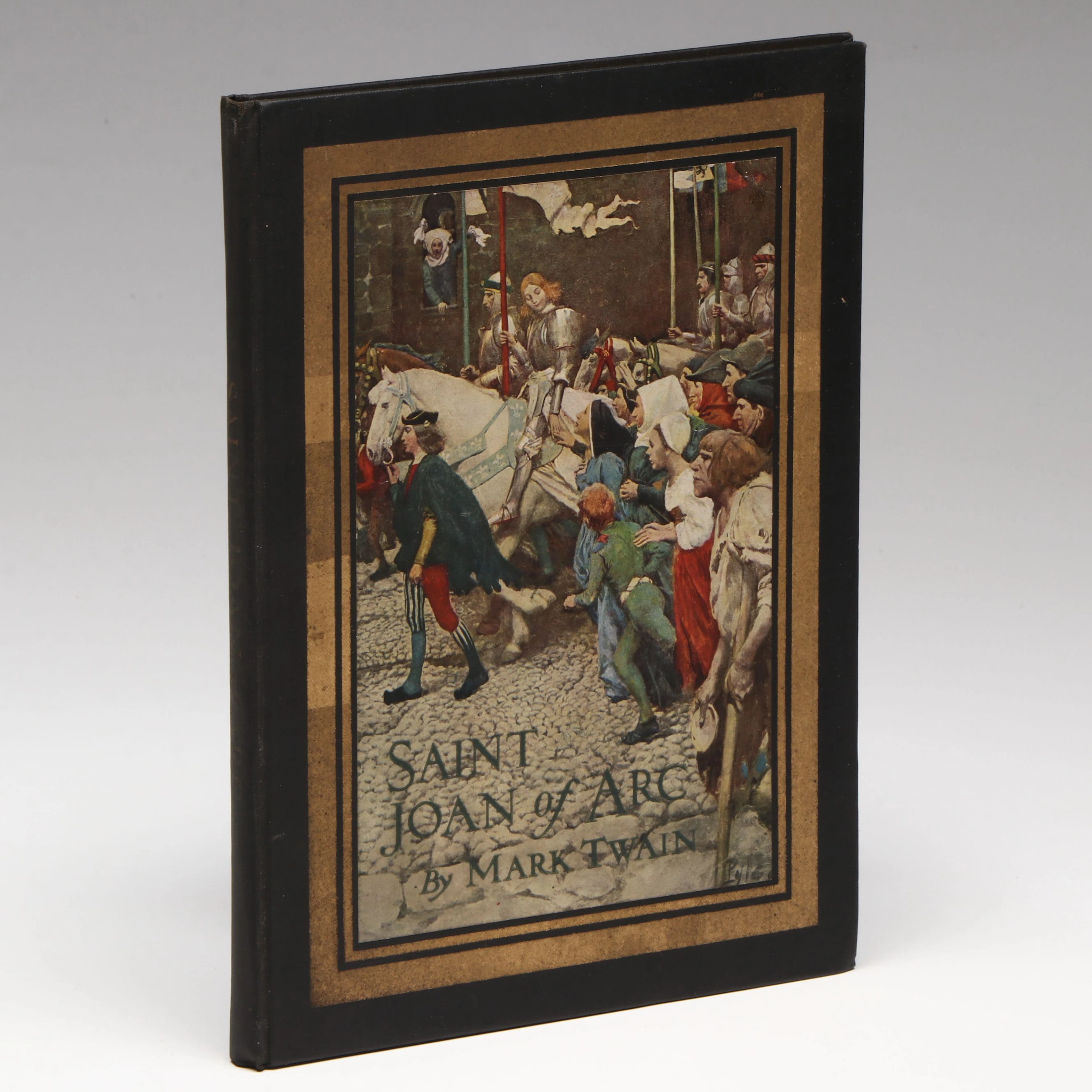 Howard Pyle Illustrated First Edition Thus "Saint Joan of Arc" by Mark Twain
