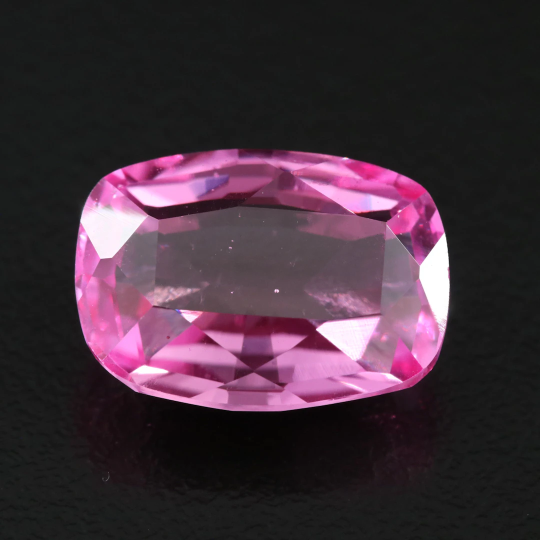 Loose 9.31 CT Lab Grown Sapphire