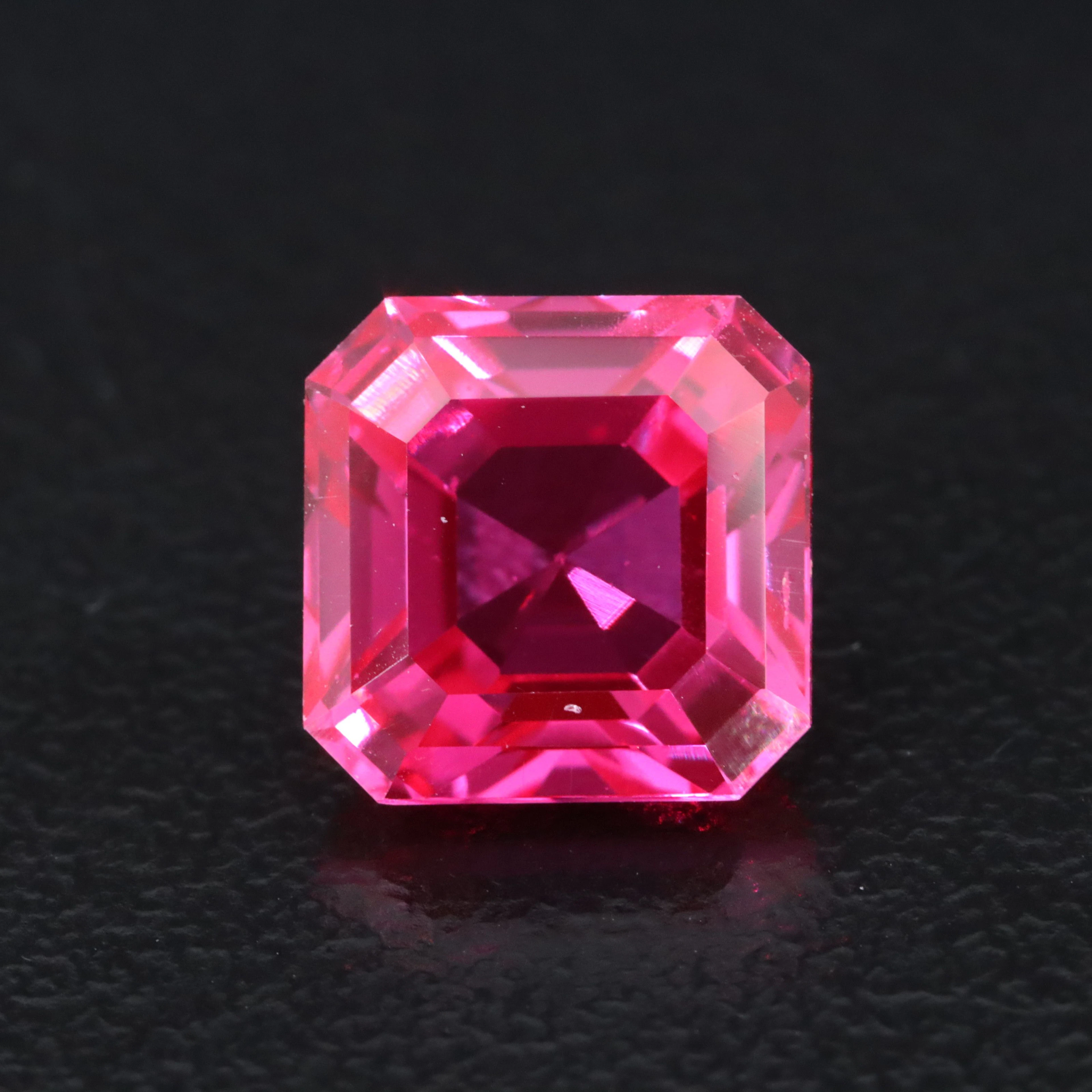 Loose 4.86 CT Lab Grown Ruby