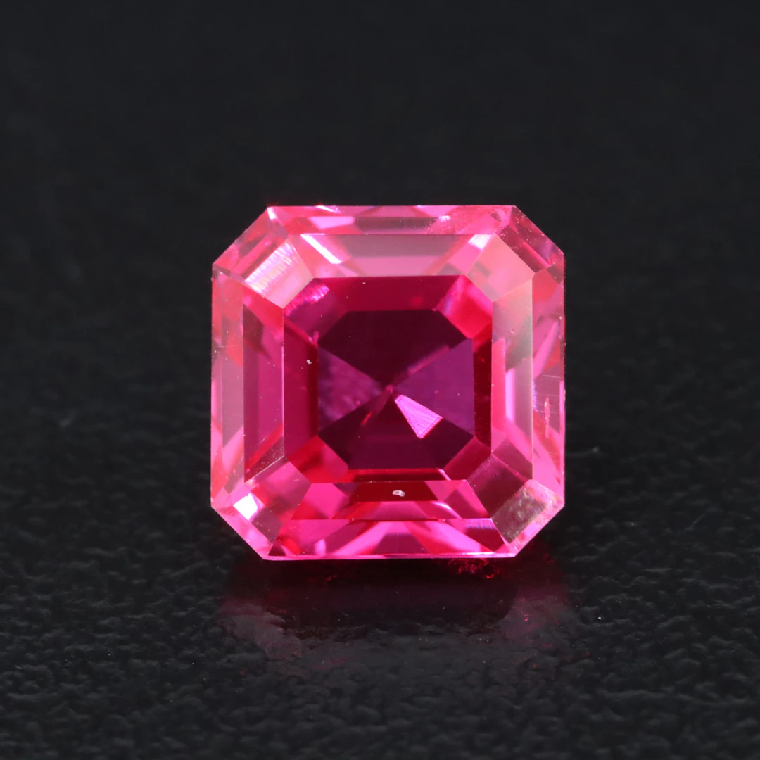 Loose 4.86 CT Lab Grown Ruby