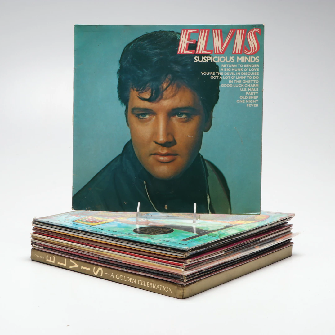 "Memories of Christmas", " Heartbreak Hotel" & More Elvis Presley Vinyl Records