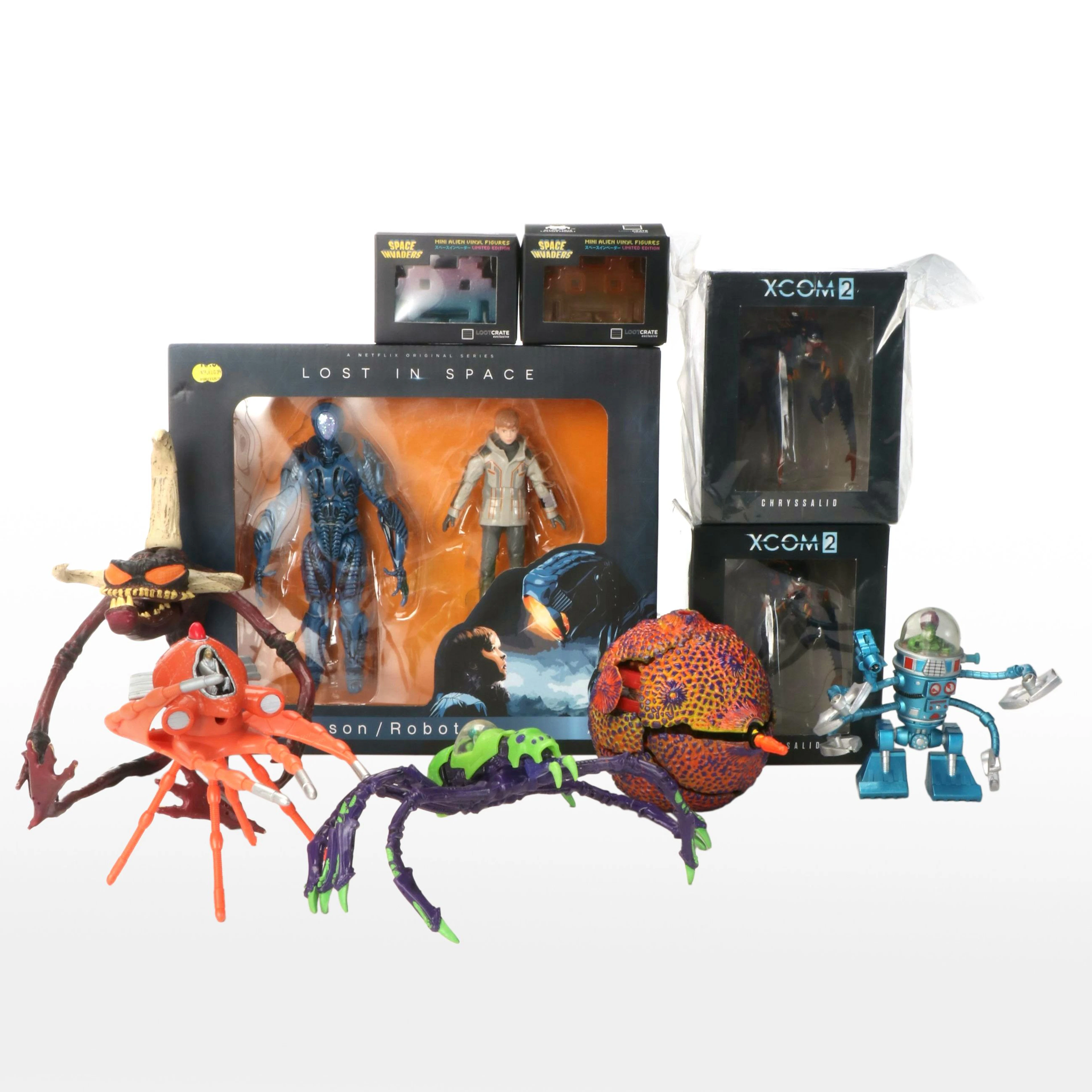 Space Invaders, Lost in Space Will Robinson and Robot, Other Action Figures