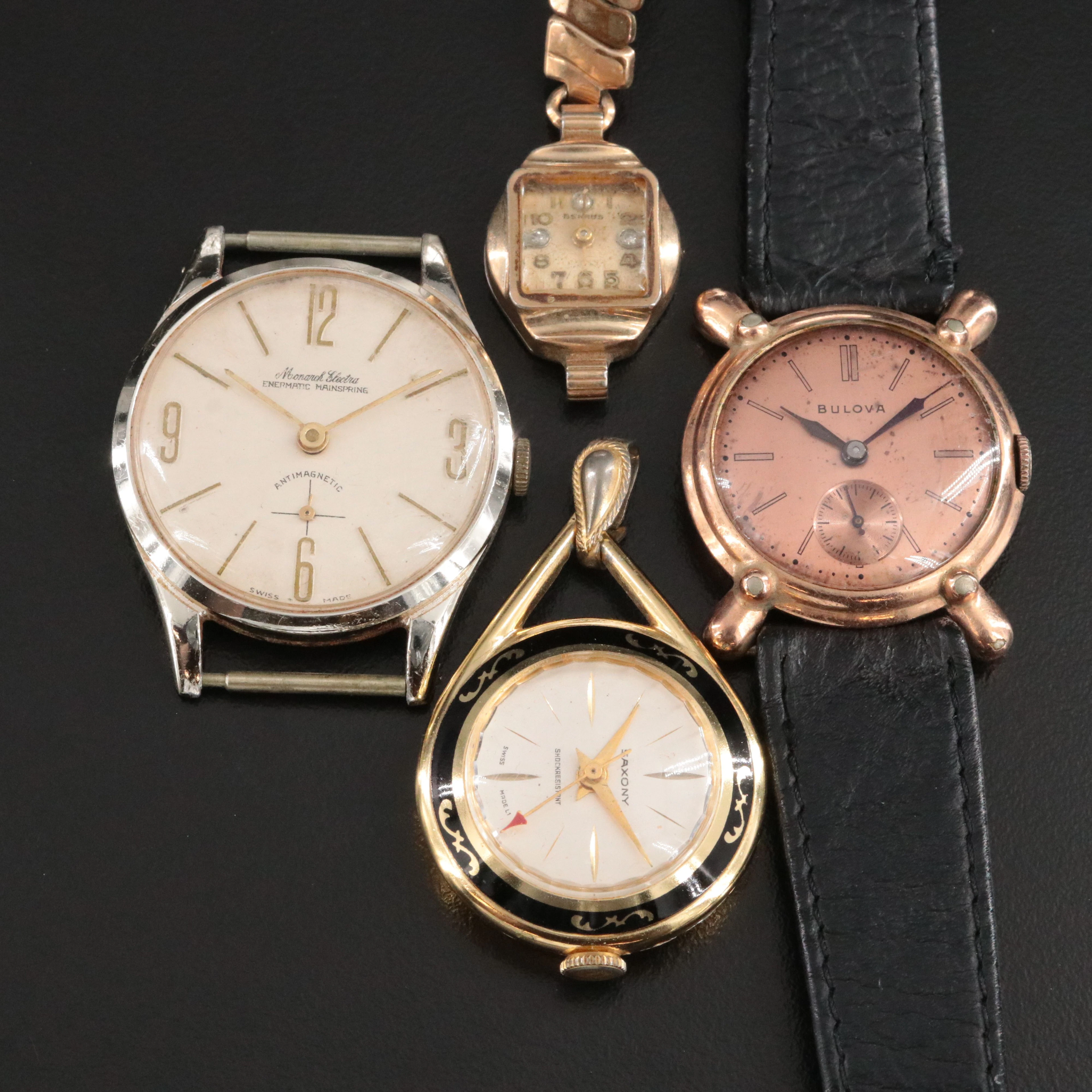 Stem Wind Watch Collection Featuring Bulova and Benrus