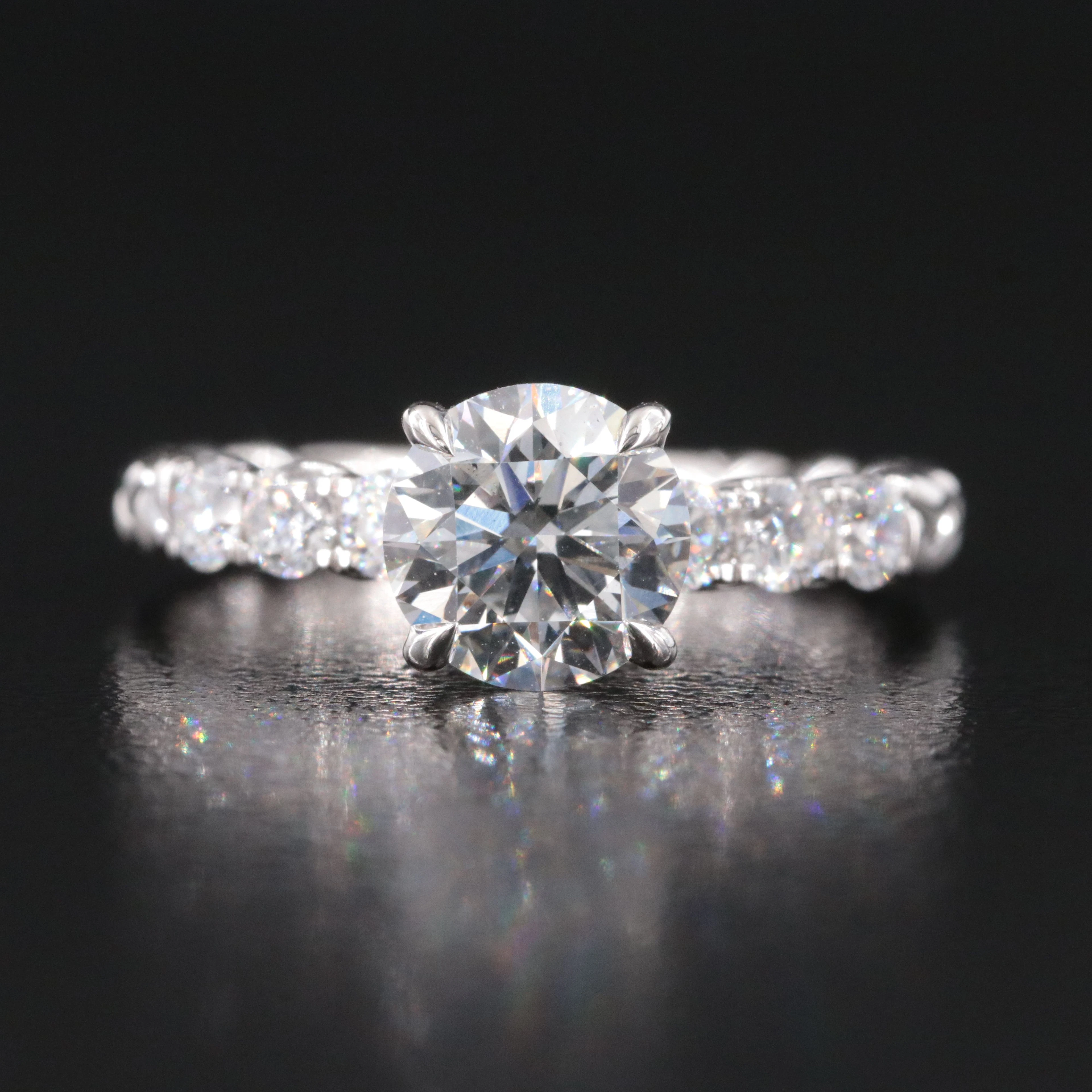 14K 2.00 CTW Lab Grown Diamond Ring with IGI Report