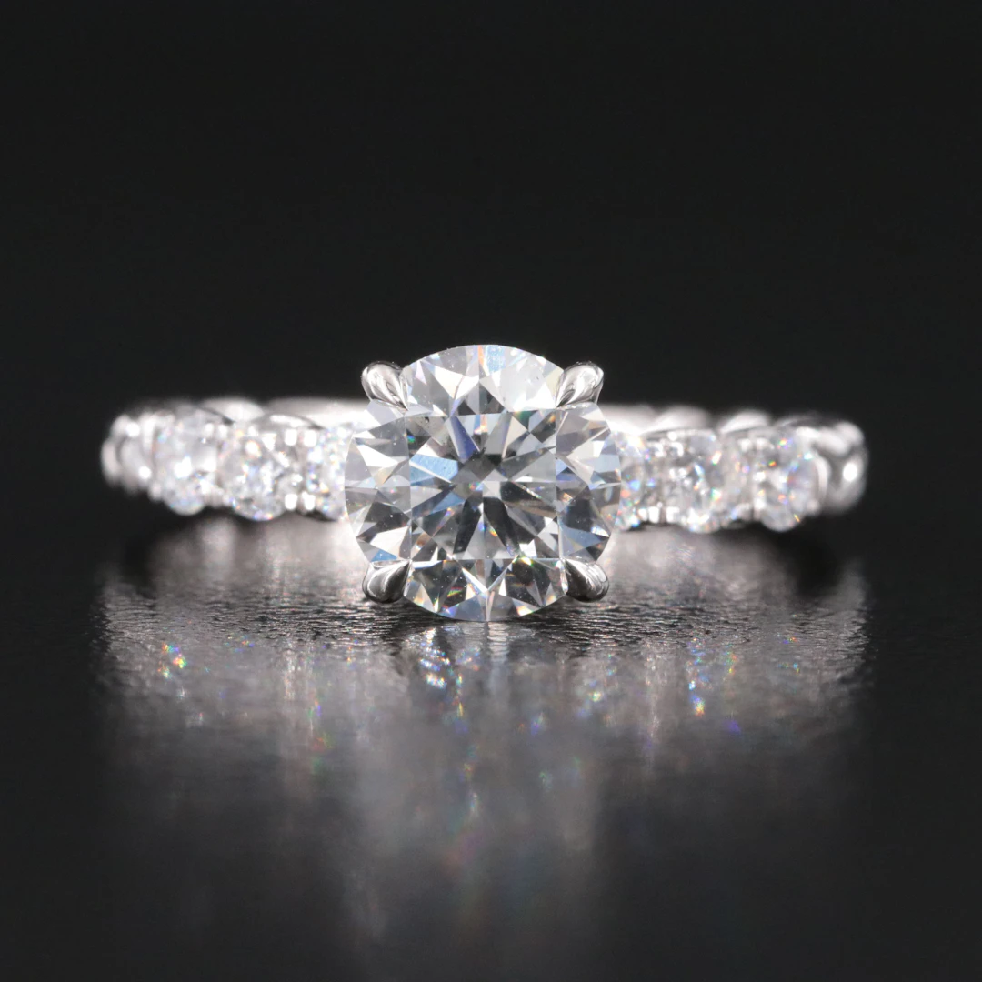 14K 2.00 CTW Lab Grown Diamond Ring with IGI Report