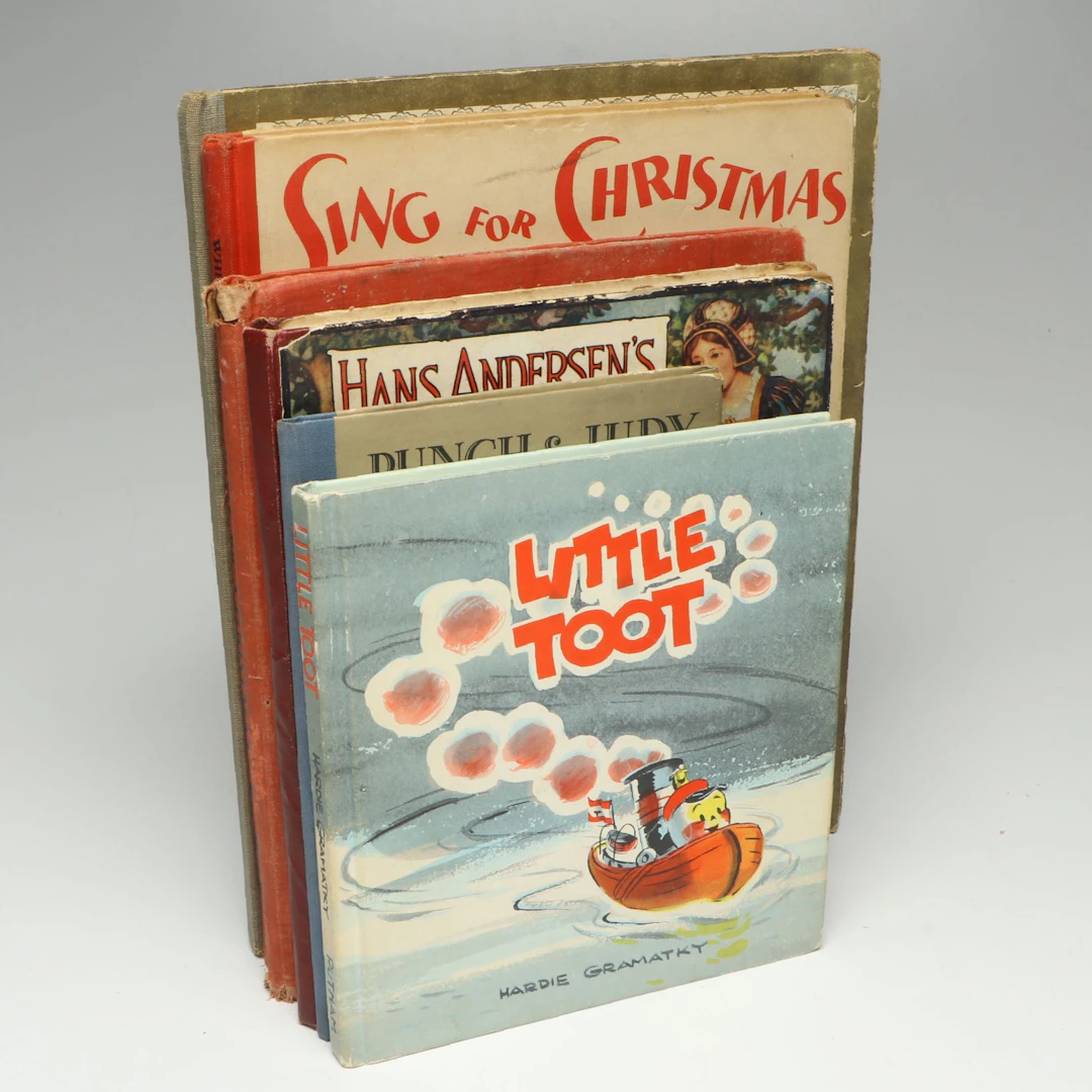 "Alice in Wonderland" by Lewis Carroll and More Children's Books, Mid-20th C.