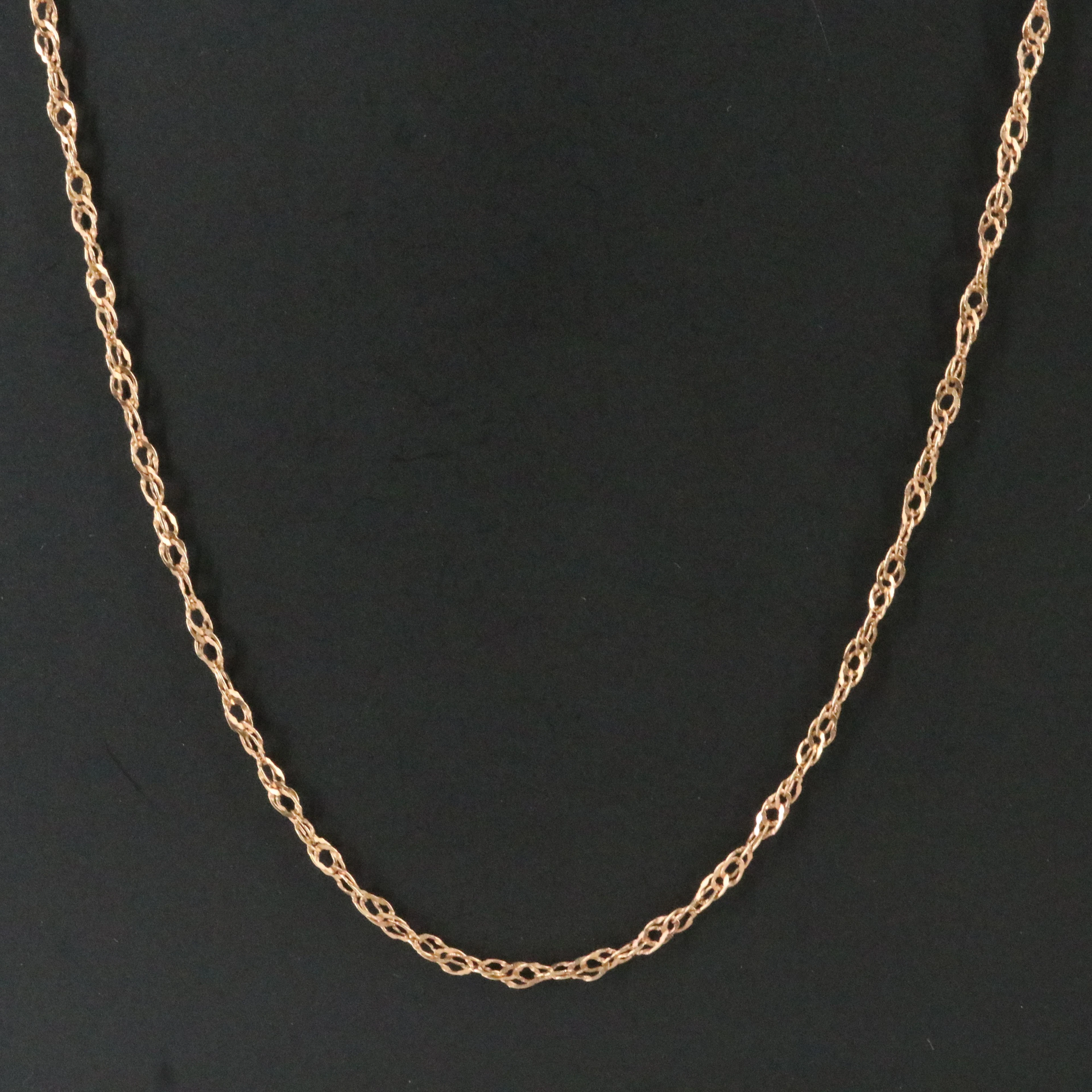 Milor 18K Singapore Chain Necklace