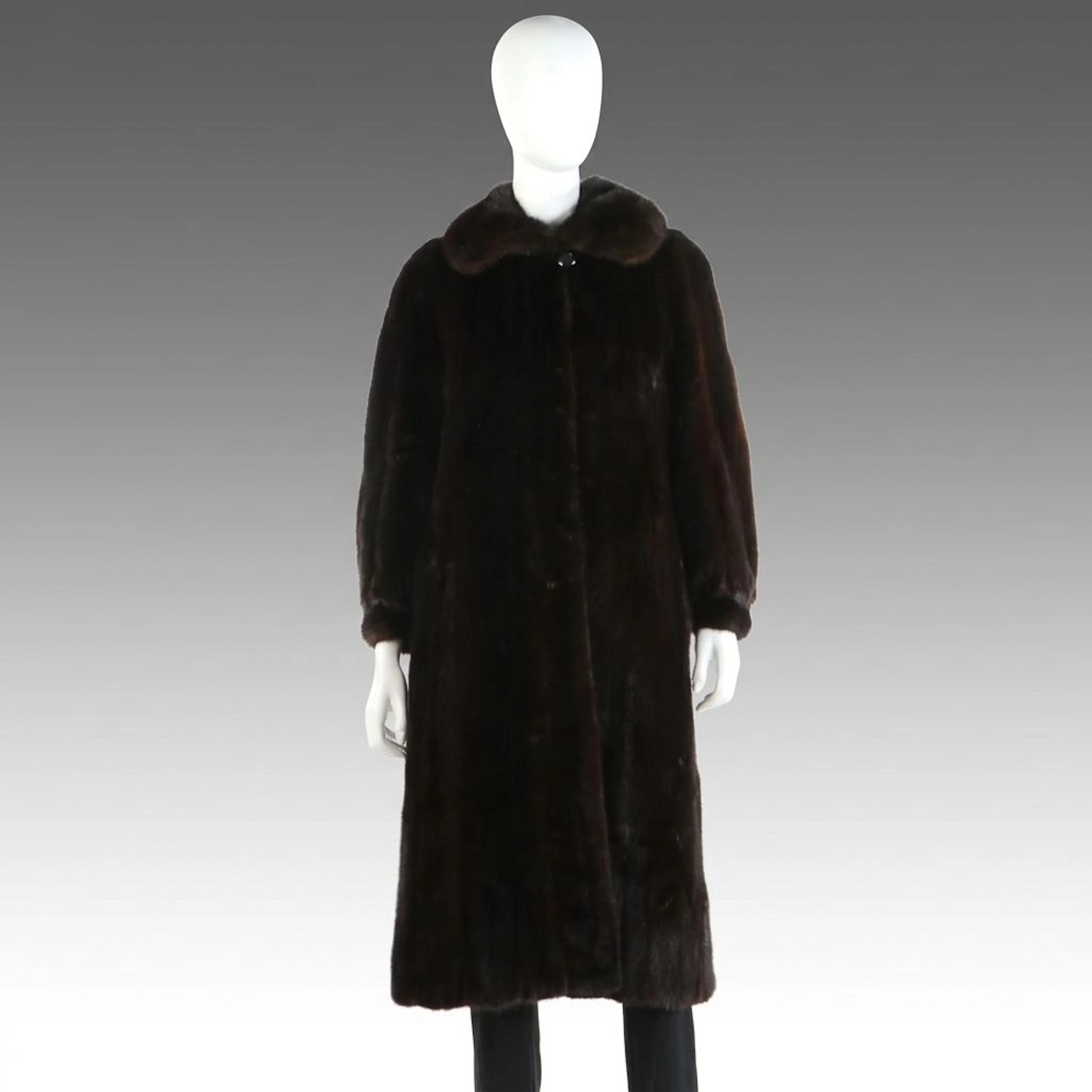 M. Blaustein Collared Mink Stroller Coat