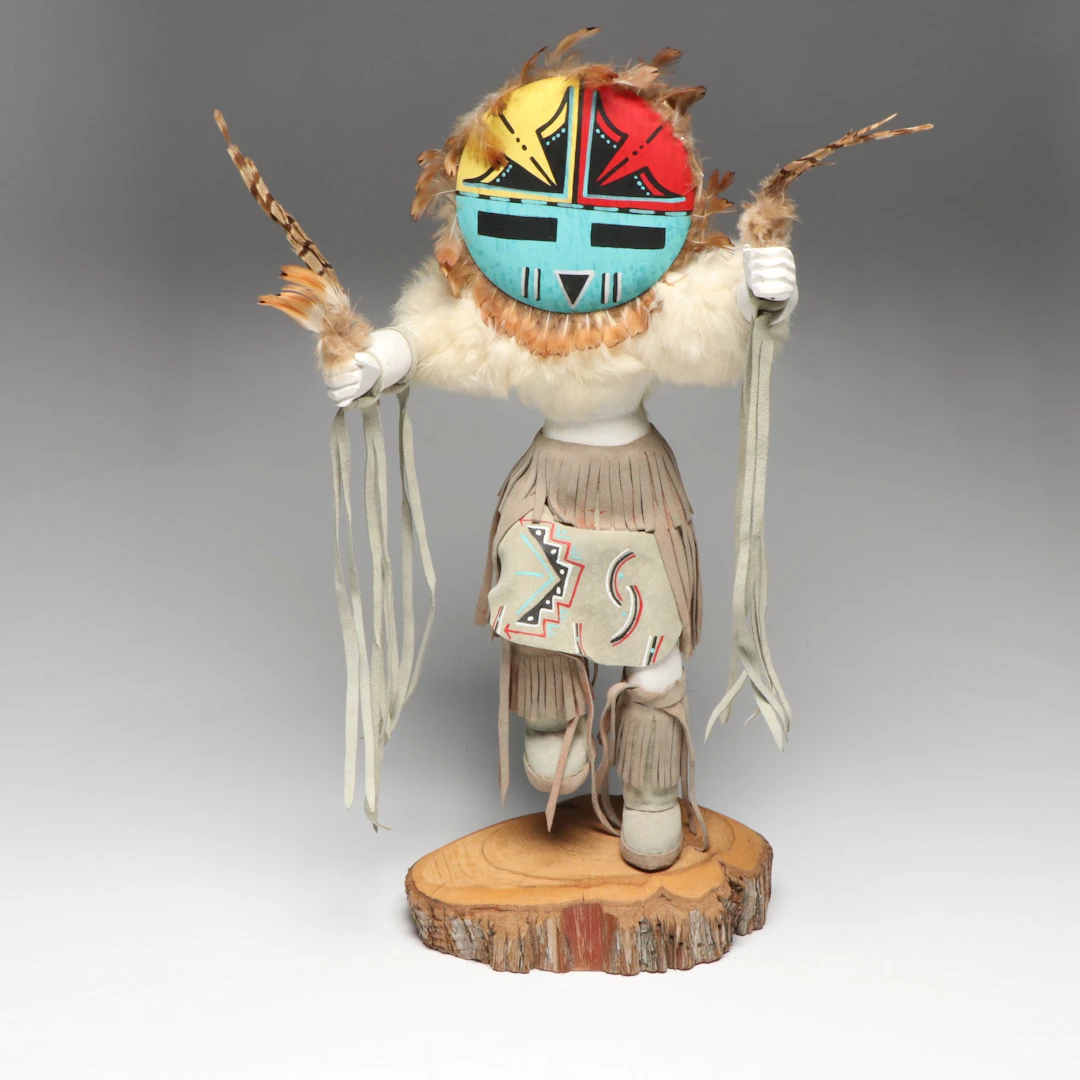 Gilbert Largo Navajo "Sunface" Kachina Doll