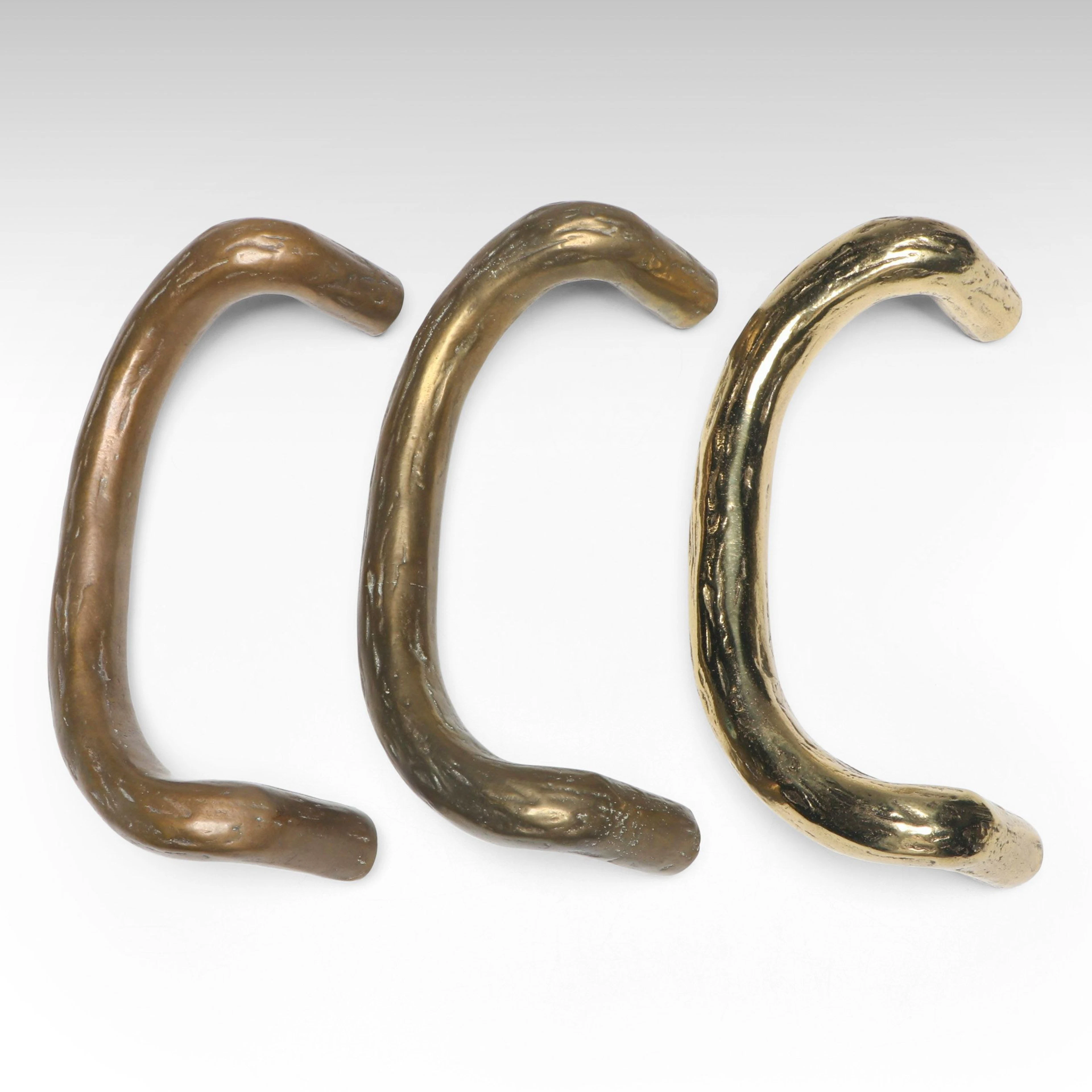 Textured Brass Cabinet Pulls