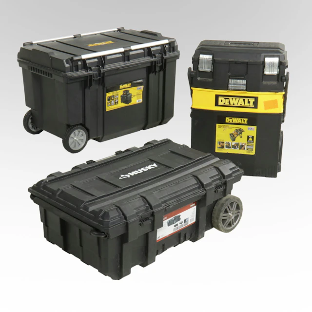 DeWalt "Tough Chest" Mobile Storage and Multi Level Workshop