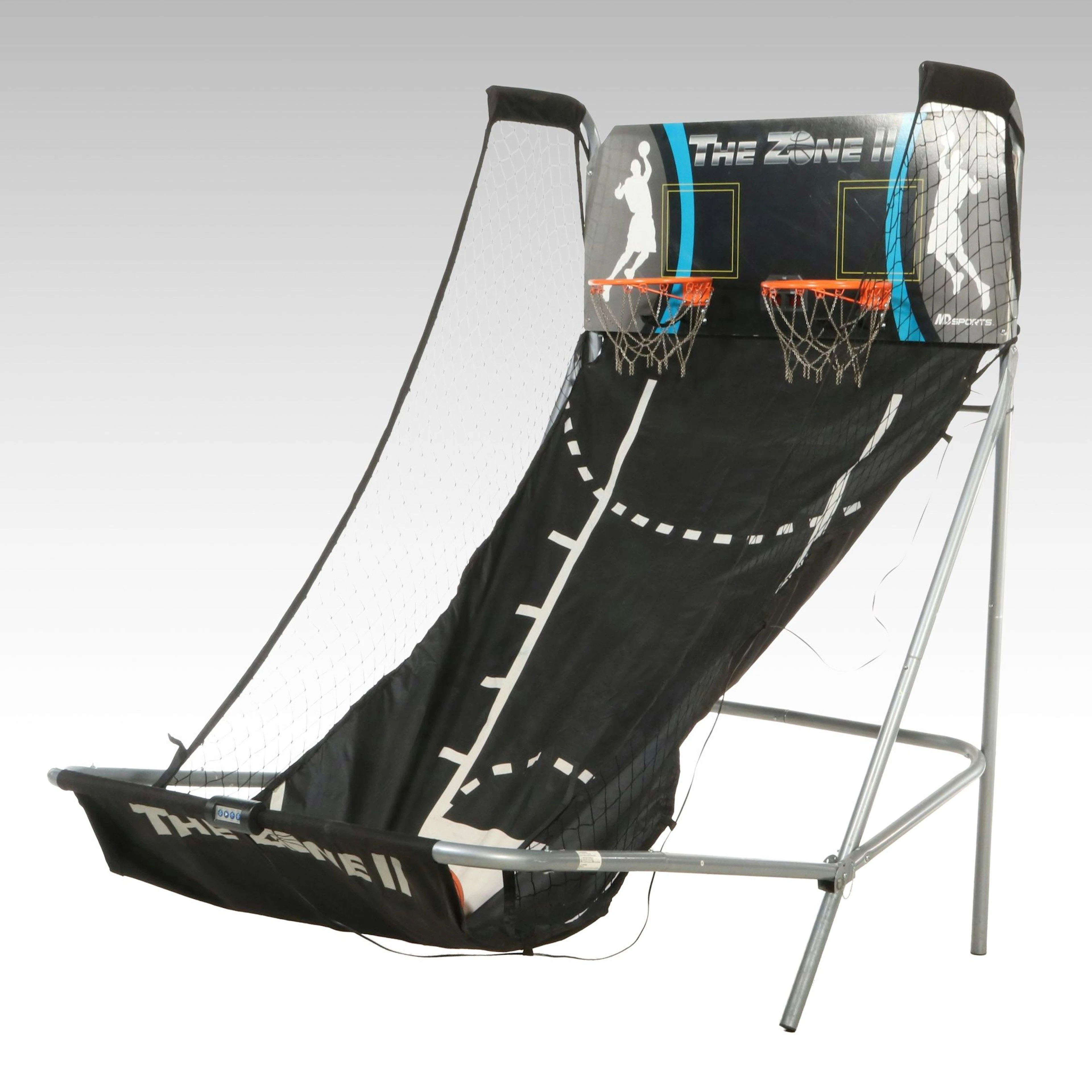 "The Zone II" Two-Player Basketball Game with Electronic Scoring