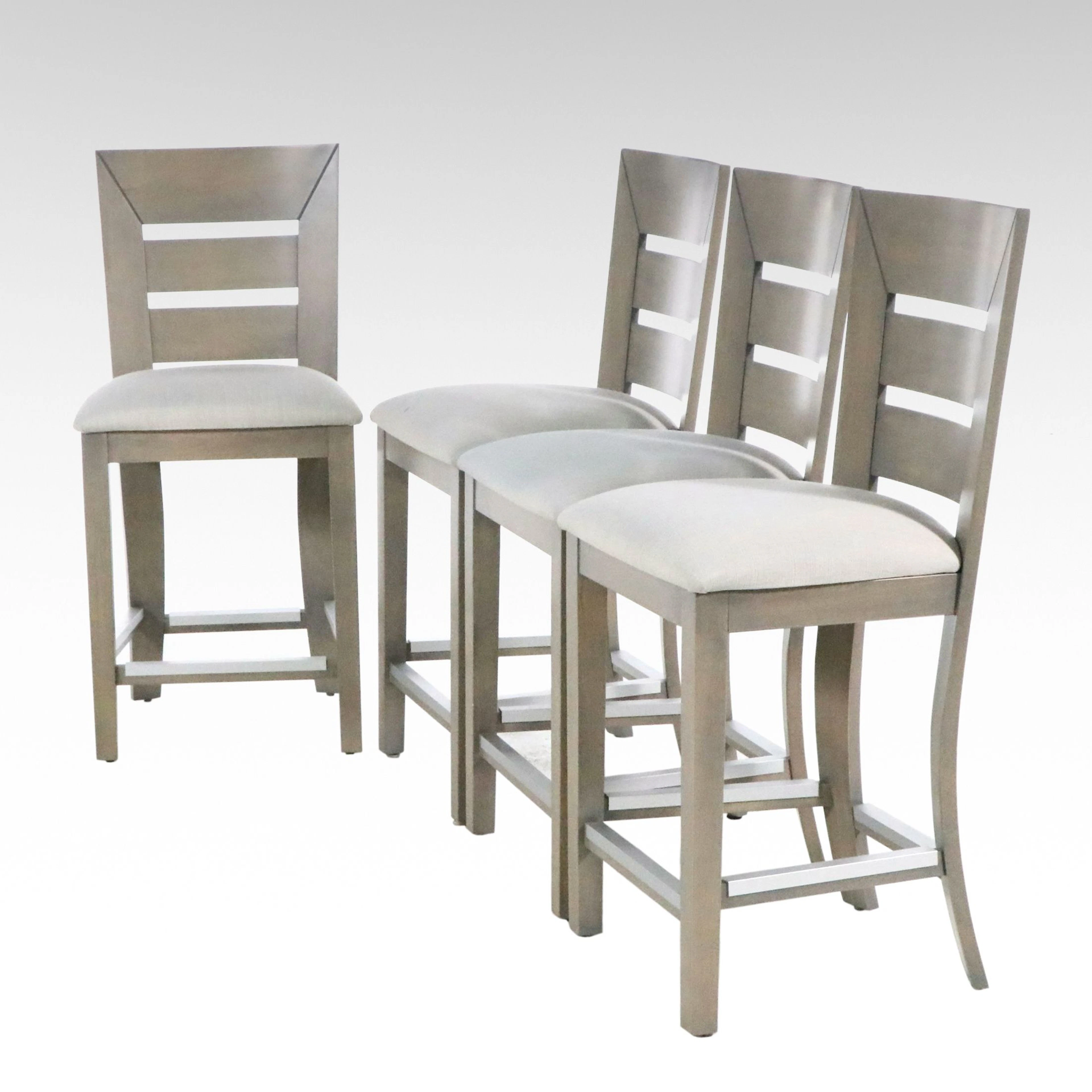 Set of Four Contemporary Stools, 21st Century