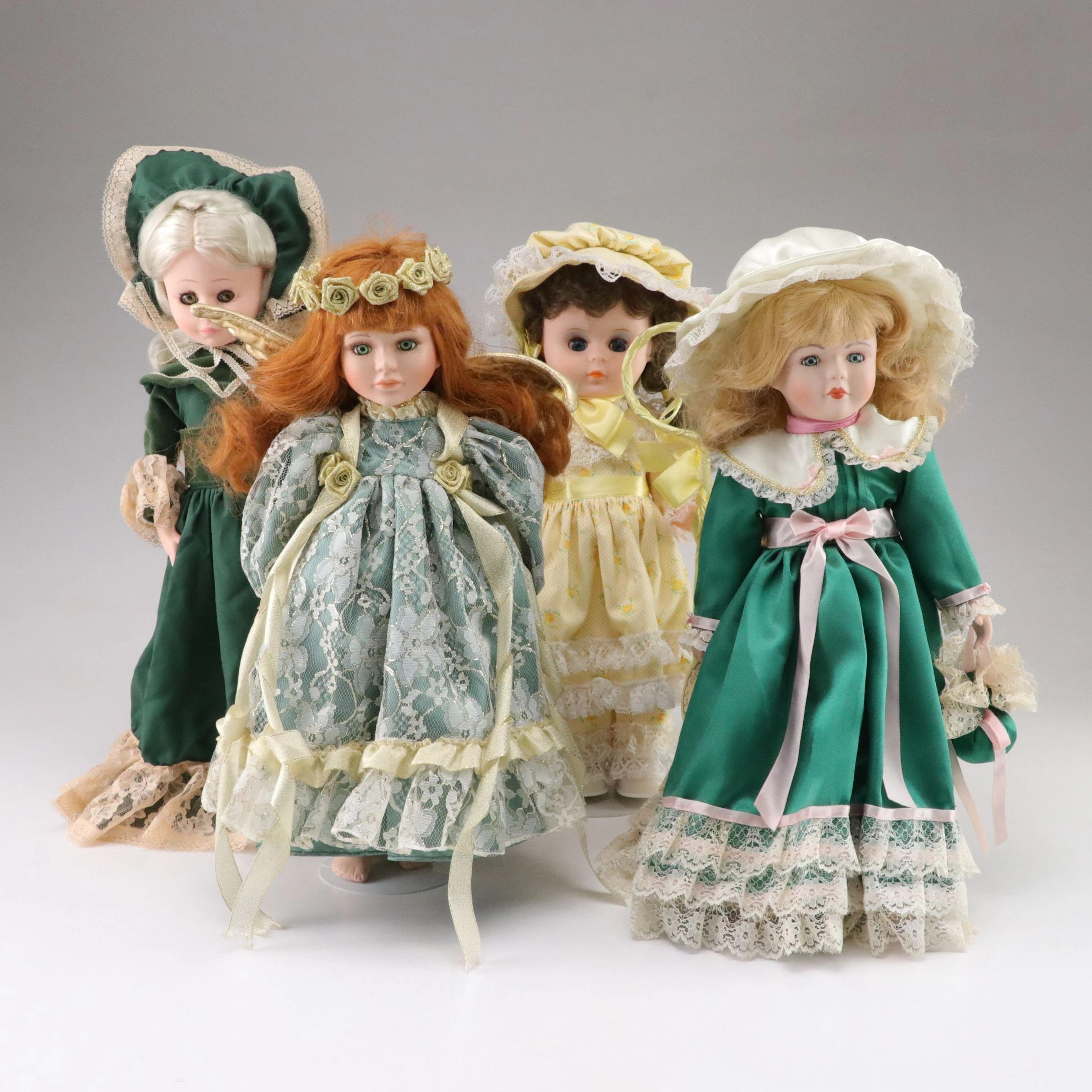 Porcelain Angel, Victorian Style, Duck House Heirloom, and Shepherd Dolls