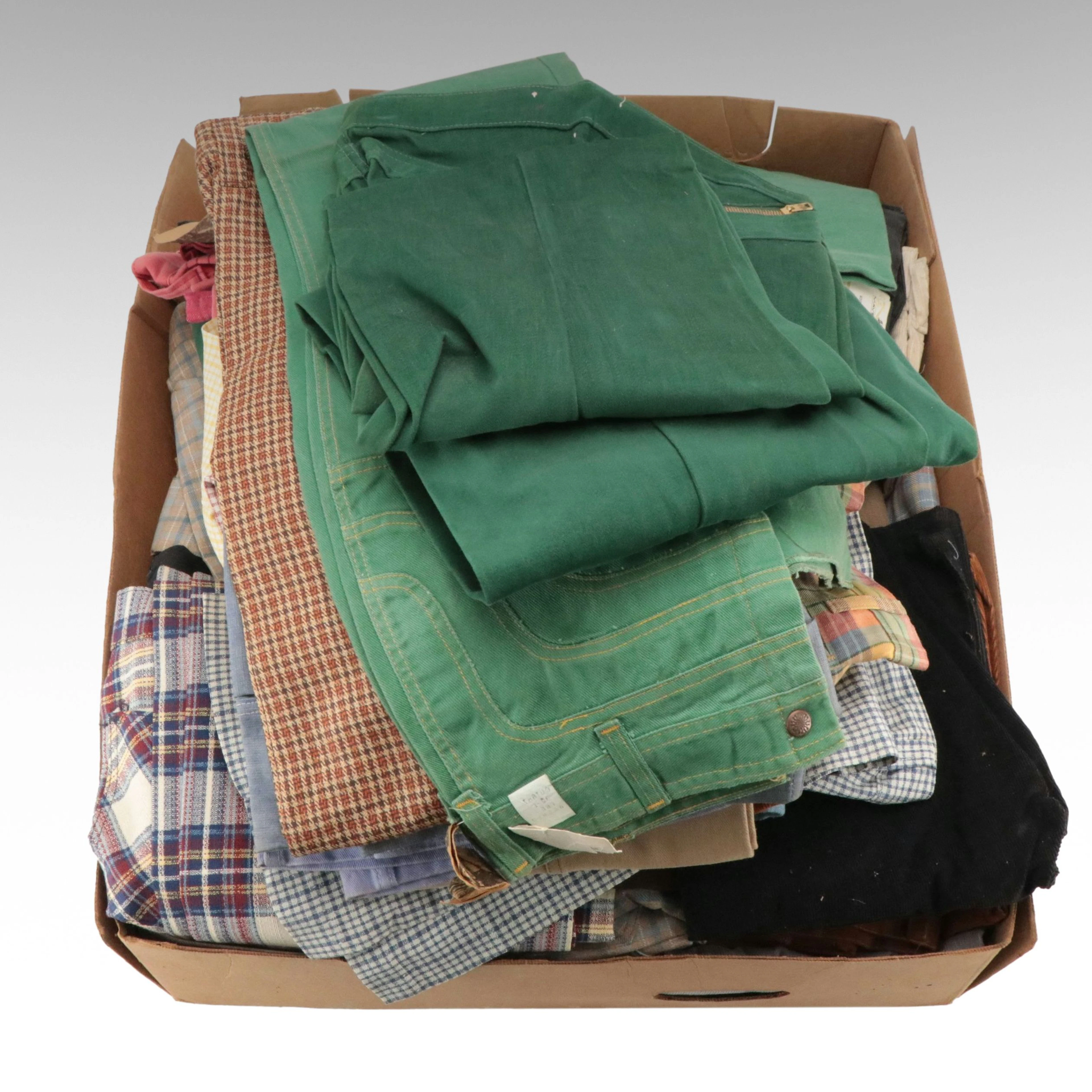 Vintage Deadstock Adult Pant Collection, Maverick, Lee, and More