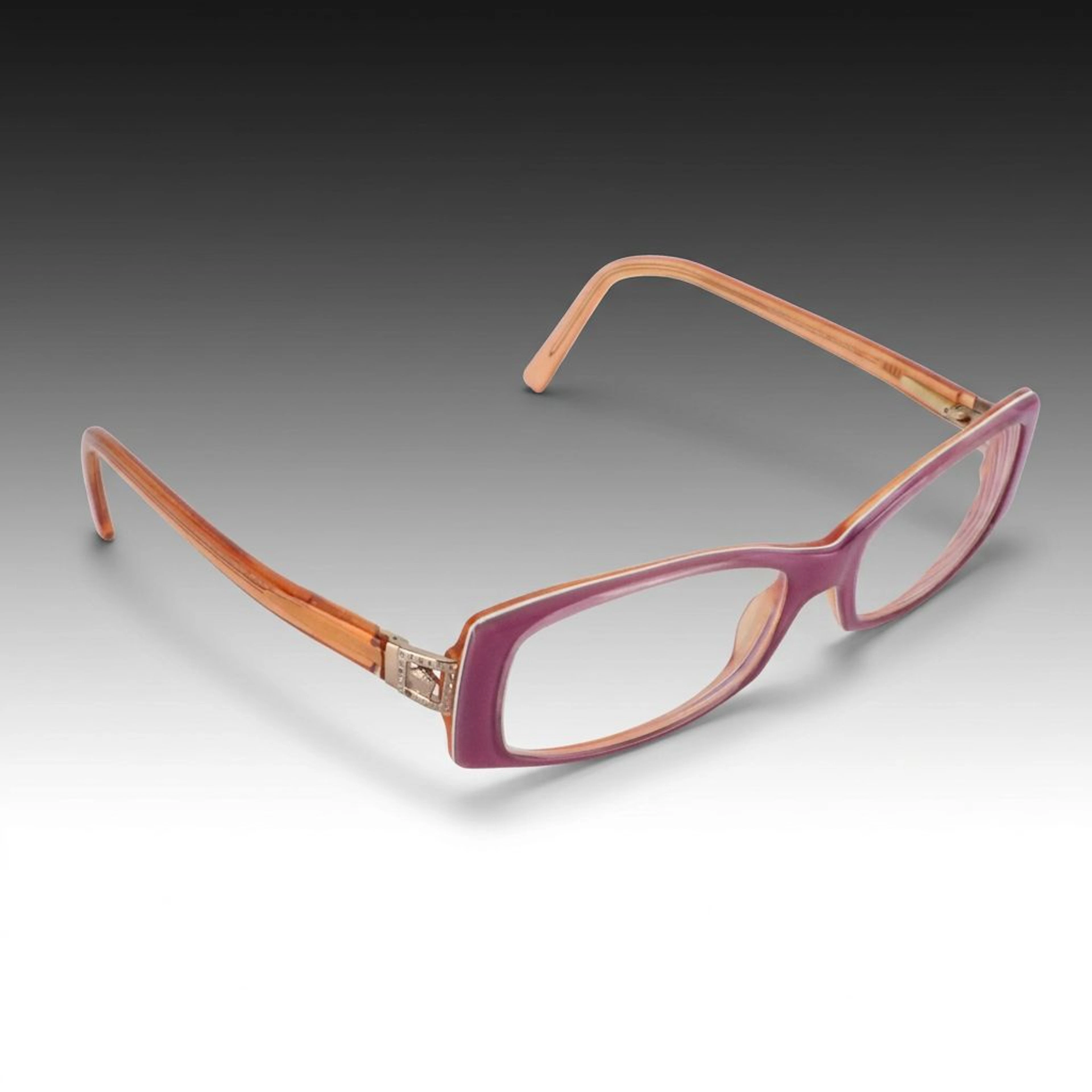 Versace Mod.3051-B 445 Pink Rectangular Framed Prescription Eyeglasses