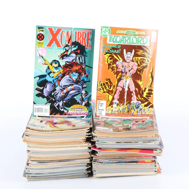 Bronze-Modern Age Comic Books Featuring "Fantastic Four" and More