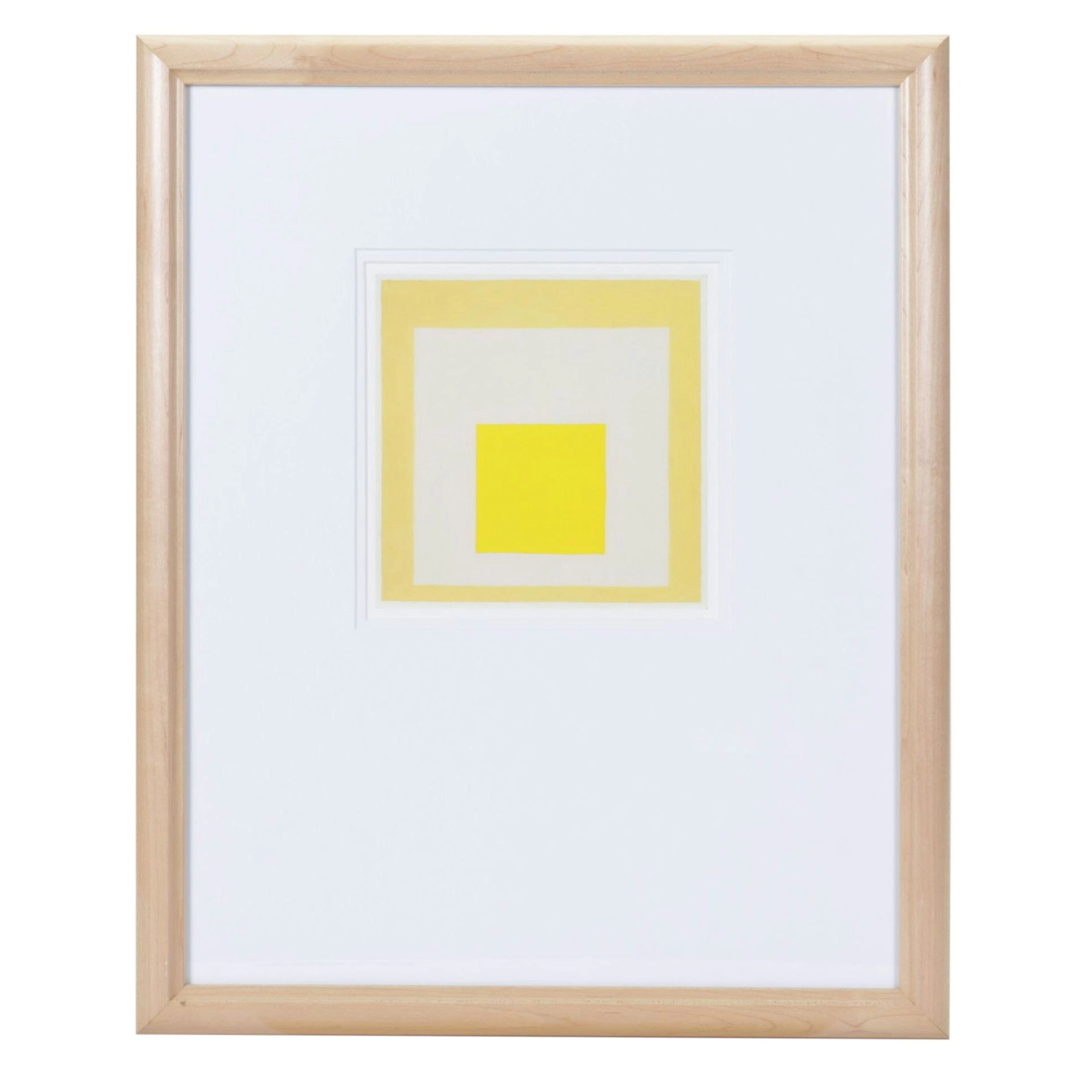 Serigraph Designed by Josef Albers From the "Homage to the Square" Series, 1972