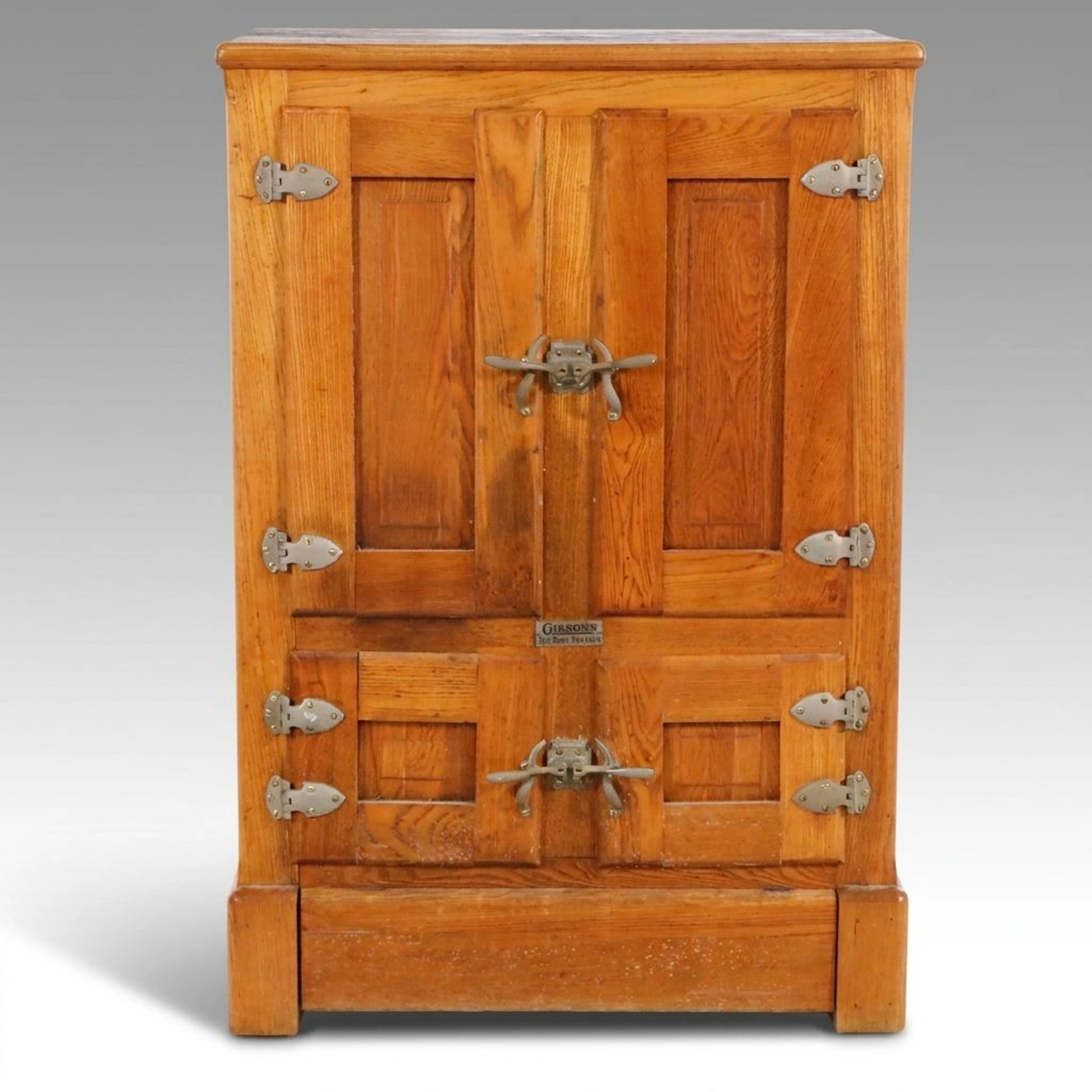 Gibson's Oak Ice Chest, Early 20th Century