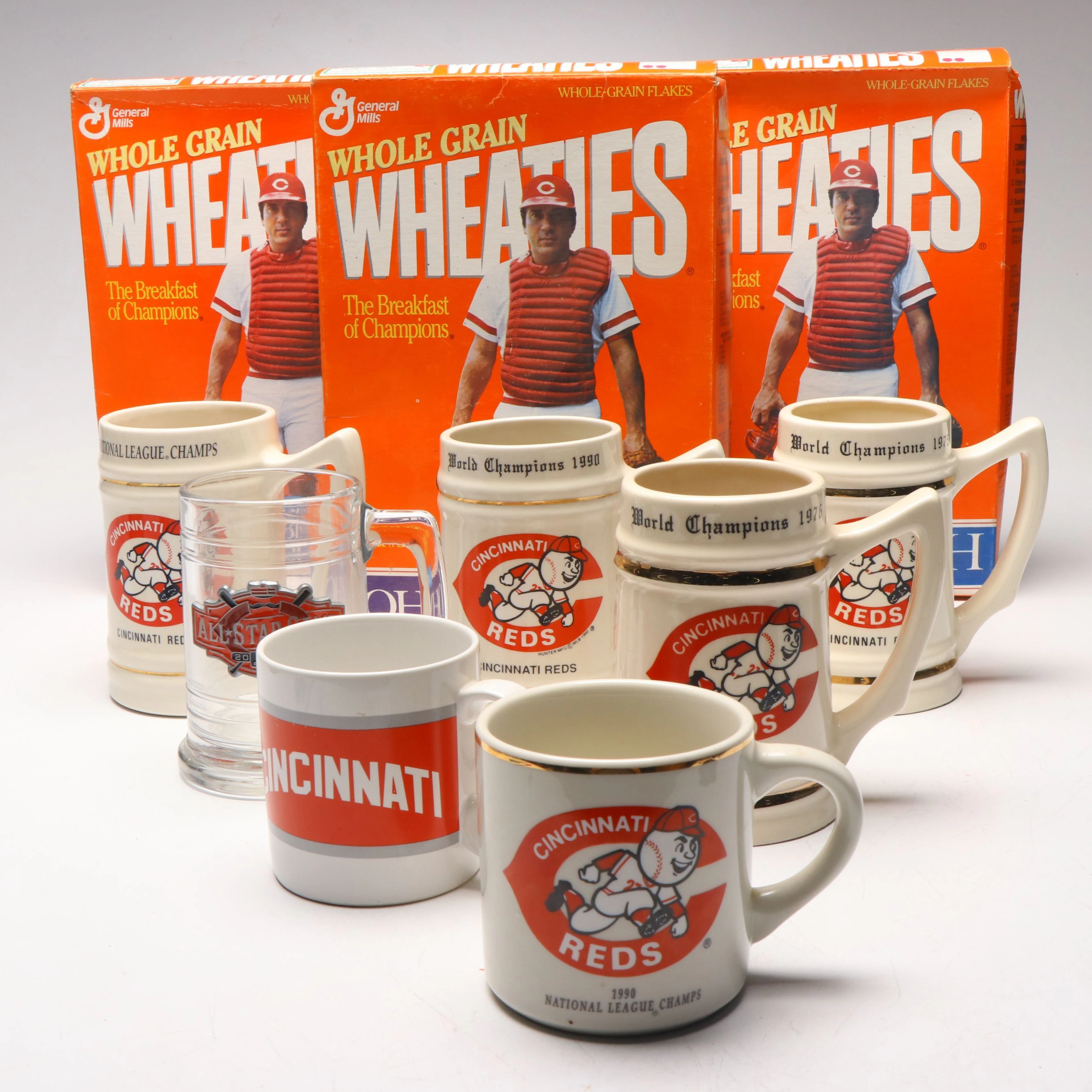 Commemorative Edition Johnny Bench Wheaties and More Baseball Memorabilia