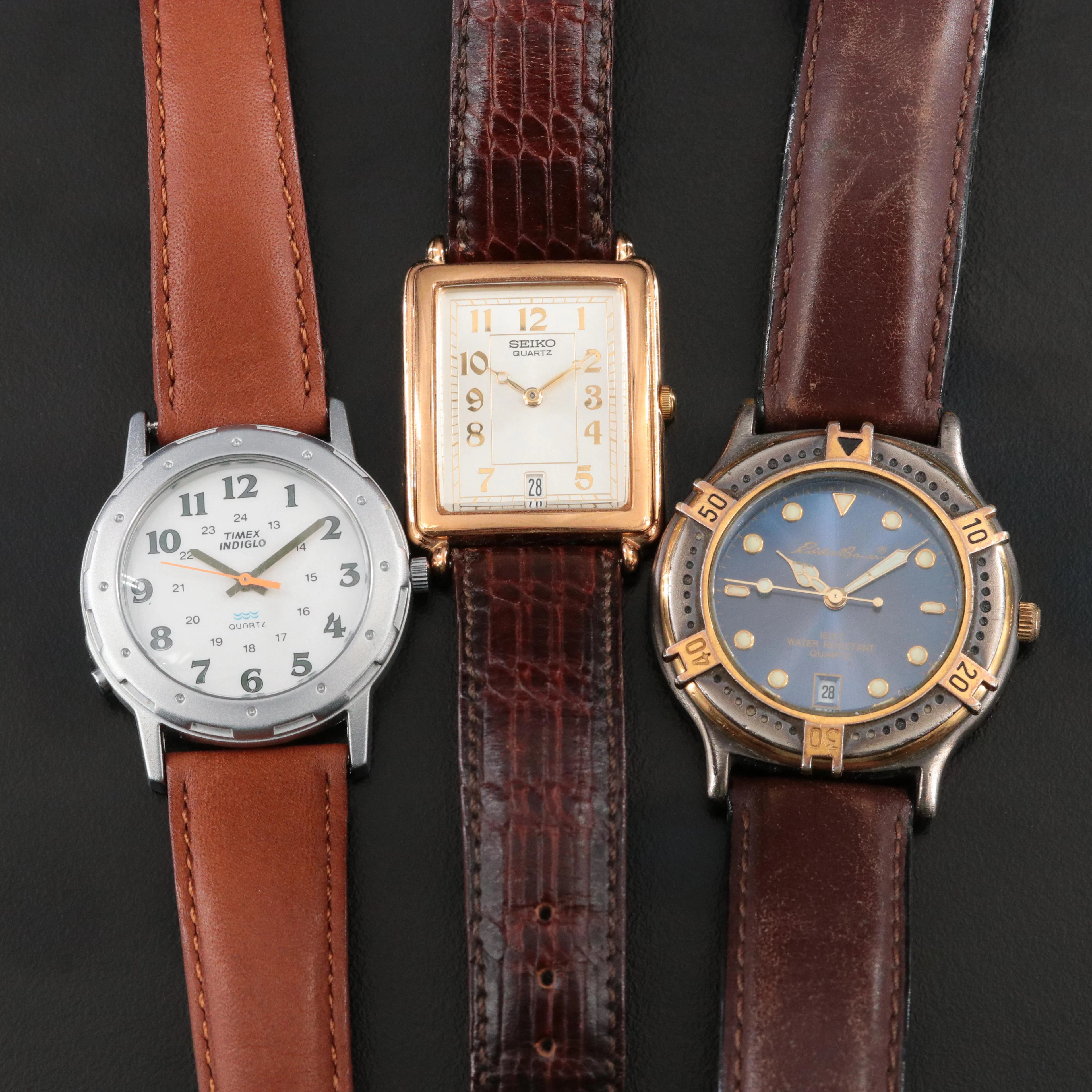 Eddie Bauer, Seiko and Timex Watches
