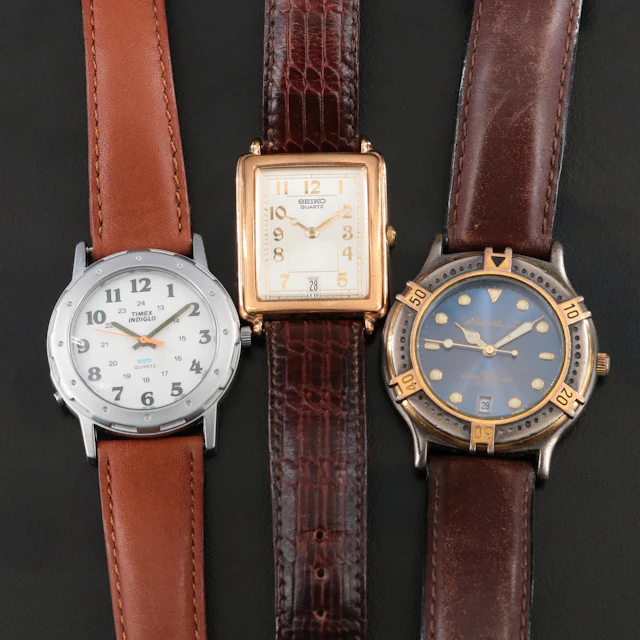 Eddie Bauer, Seiko and Timex Watches