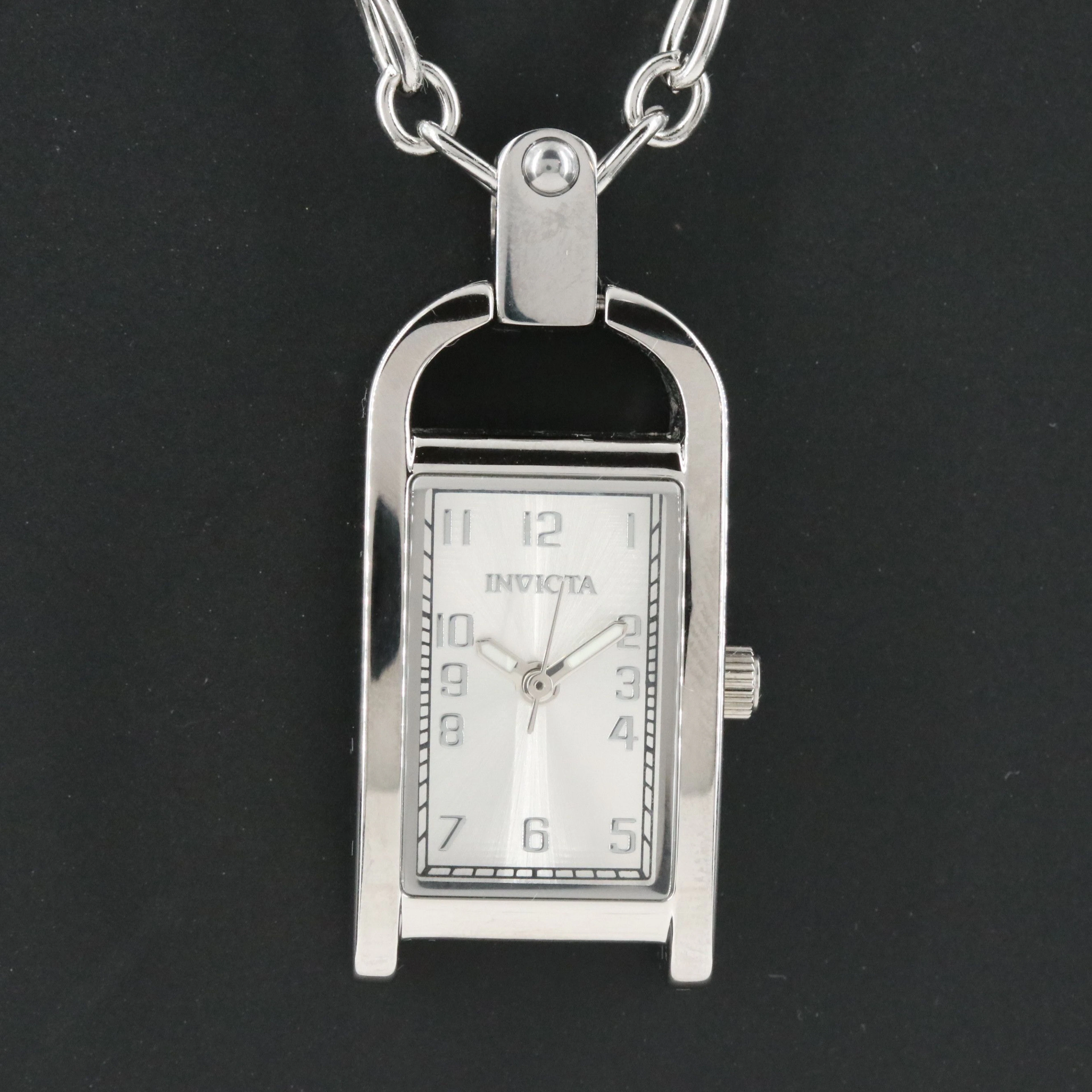 Invicta Mini Angel Stainless Steel Pendant Watch