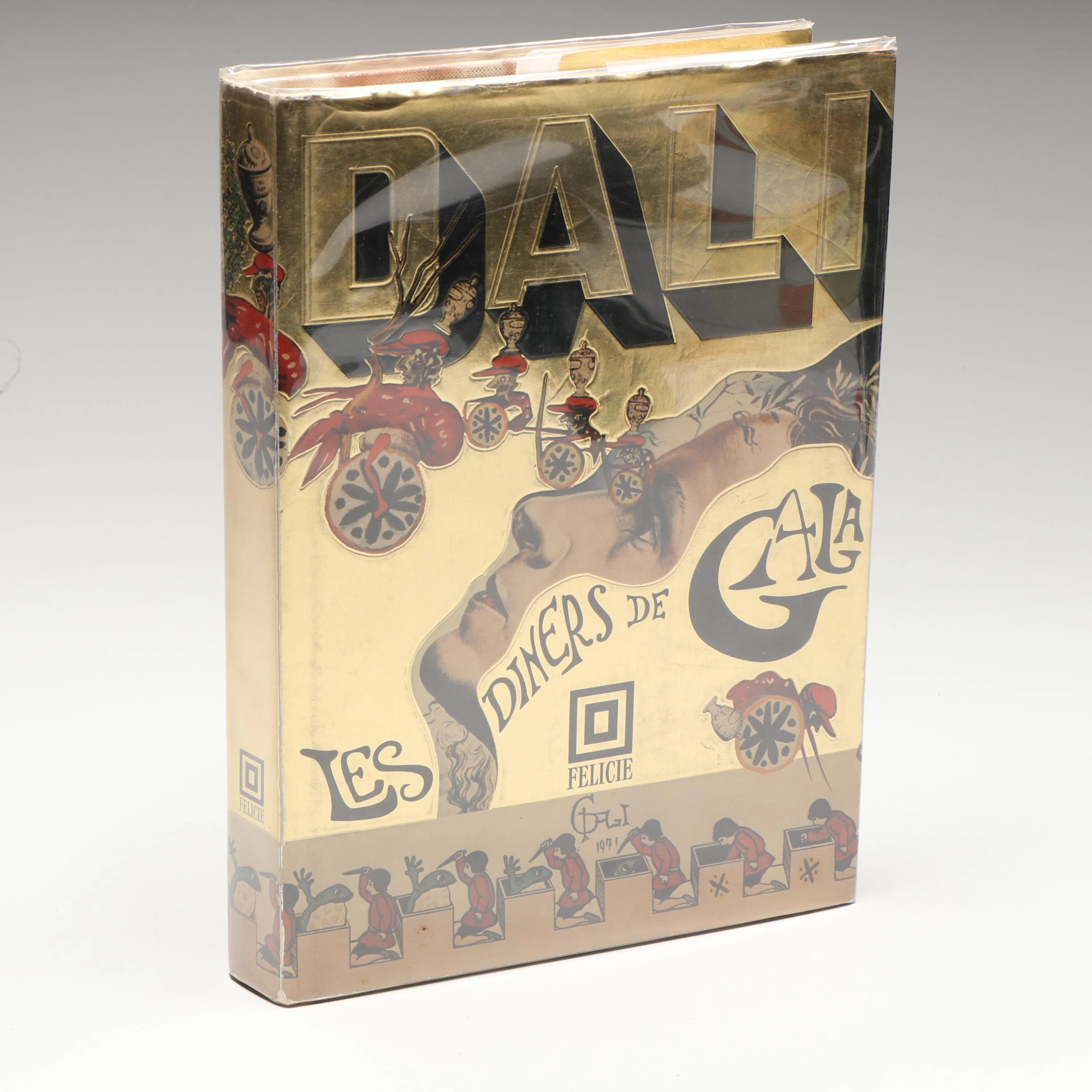First Edition "Les dîners de Gala" by Salvador Dalí, 1973