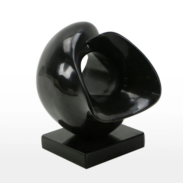 In the Manner of Michael Prentice Abstract Polished Stone Sculpture