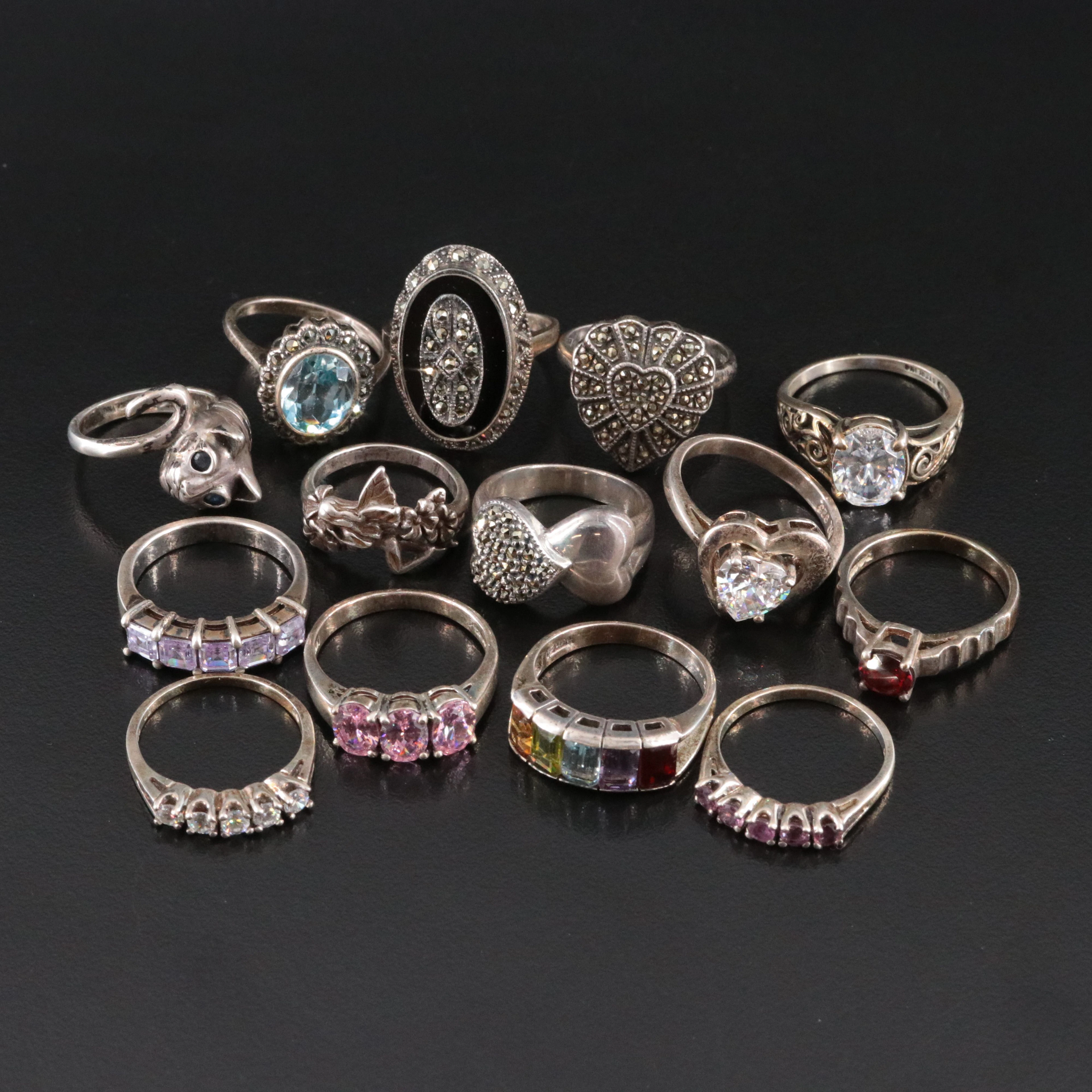 Kabana, Topaz and Judith Jack Featured in Sterling Ring Collection