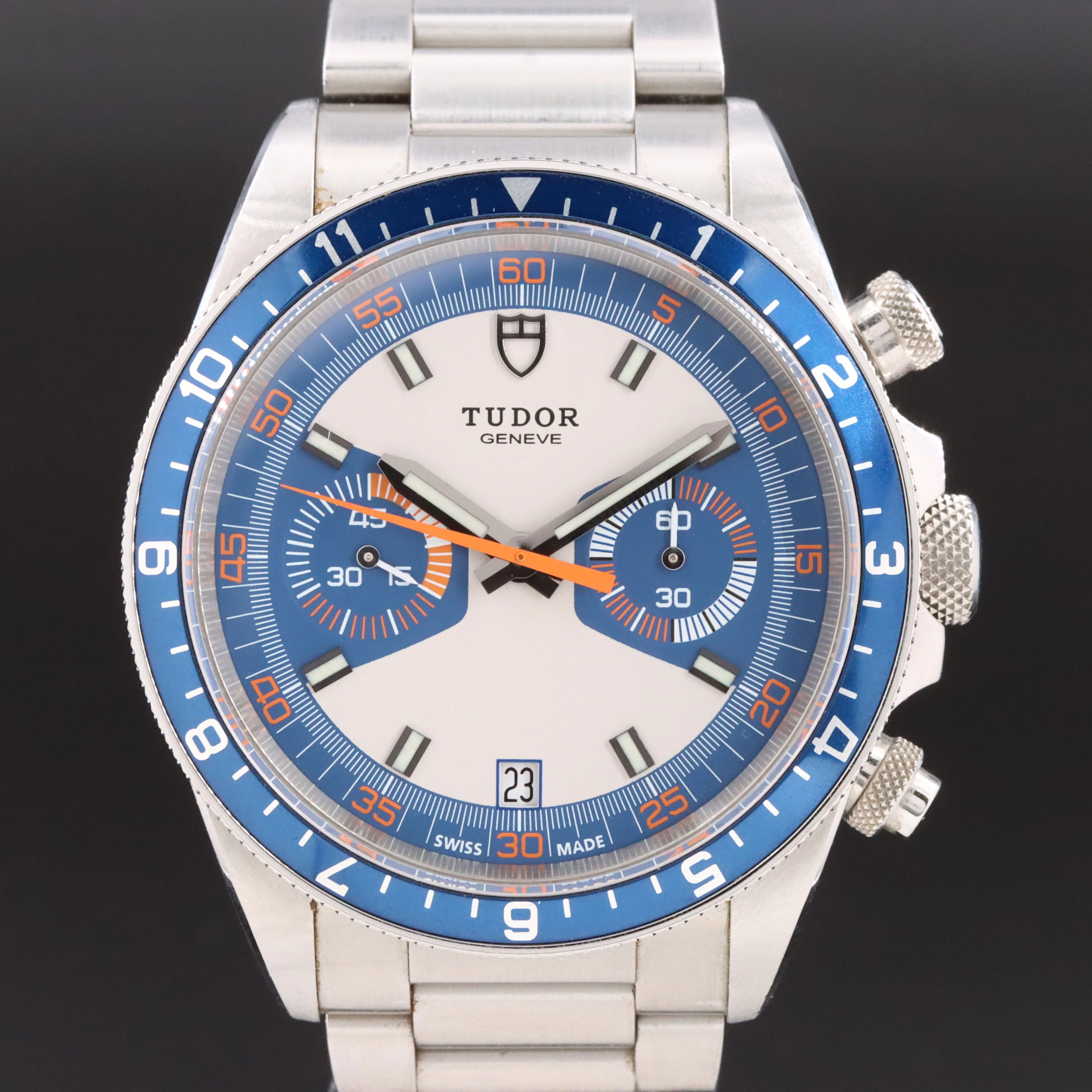 Tudor Heritage Chrono Blue 70330B Automatic Watch