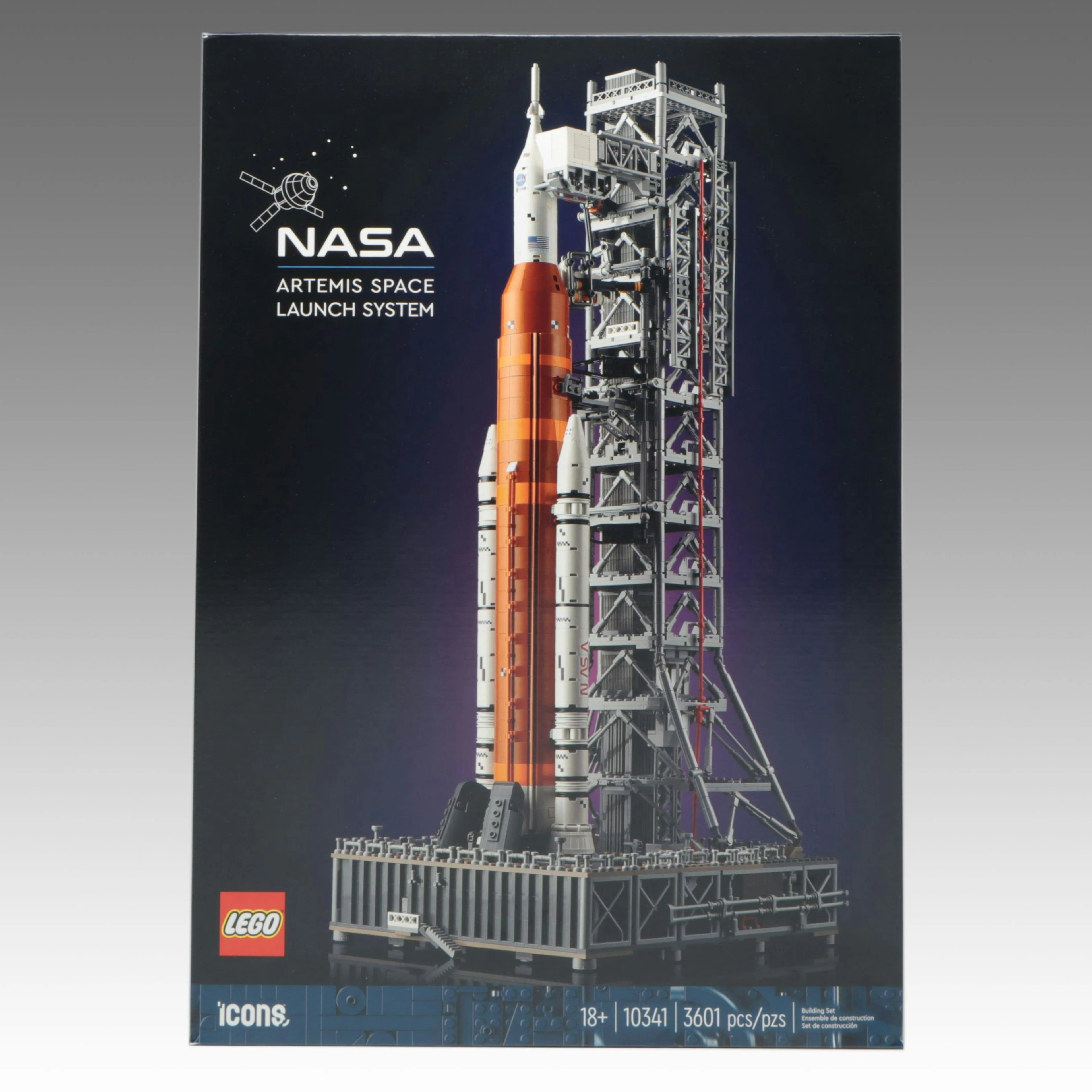 LEGO Icons NASA Artemis Space Launch System Building Set, 21st C.