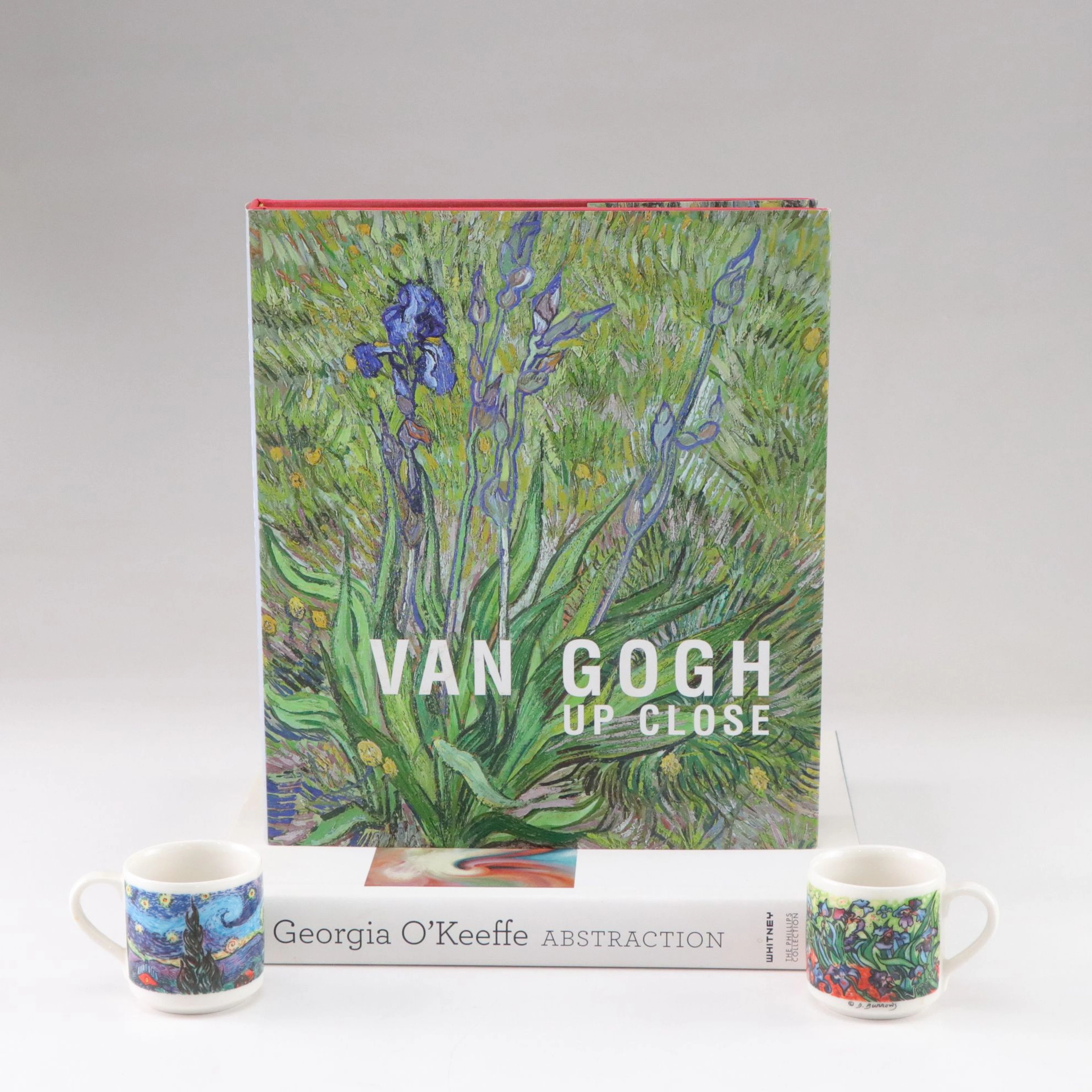 "Van Gogh: Up Close" and "Georgia O'Keefe: Abstraction" with Van Gogh Mini Mugs