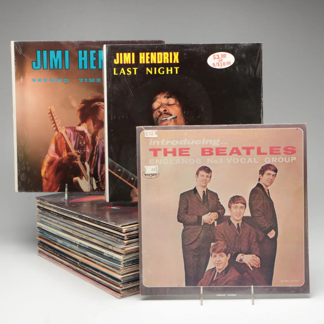 "Introducing... The Beatles" and More Vinyl Records, Mid to Late 20th Century