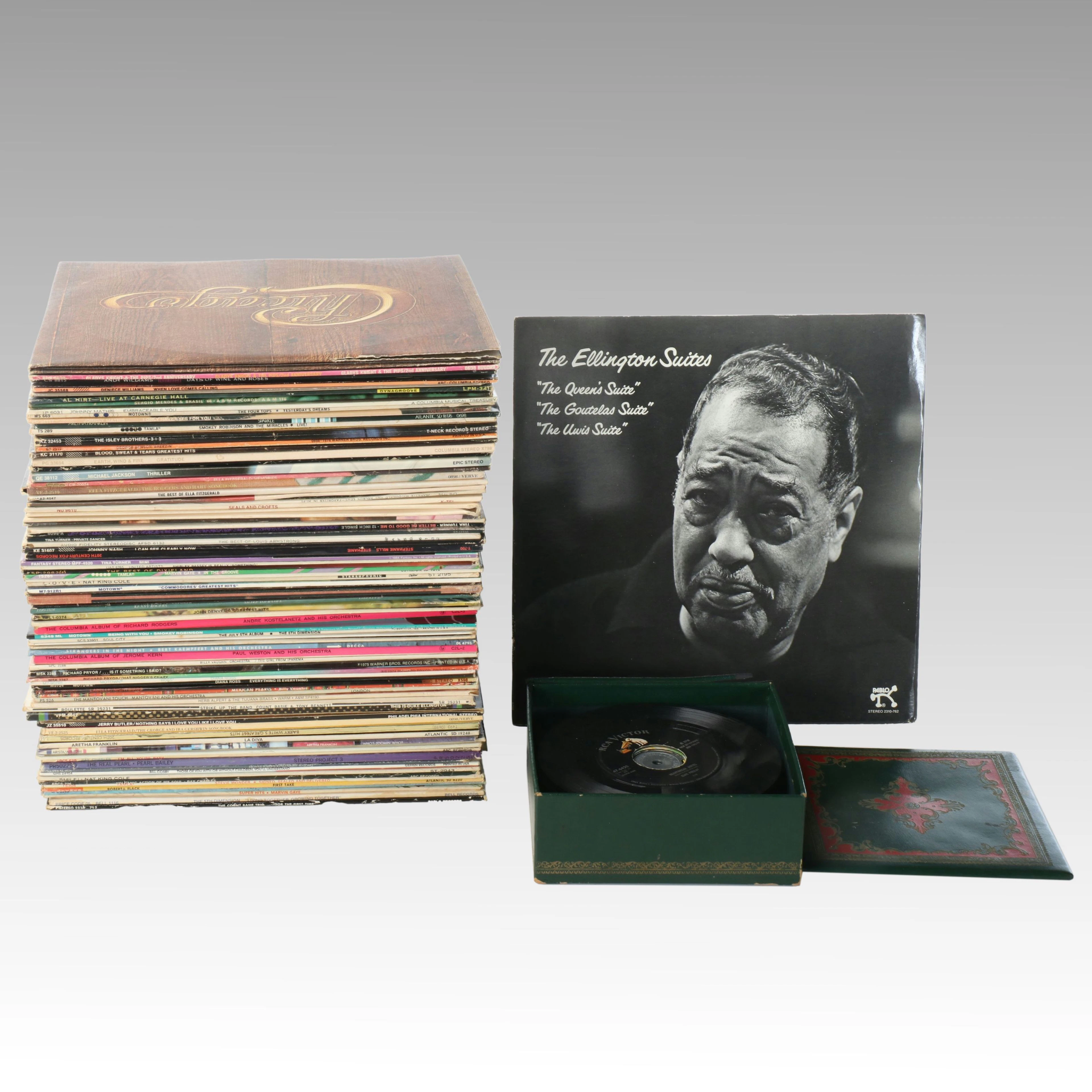 Duke Ellington, Aretha Franklin, Barry White, and More Vinyl Record Albums