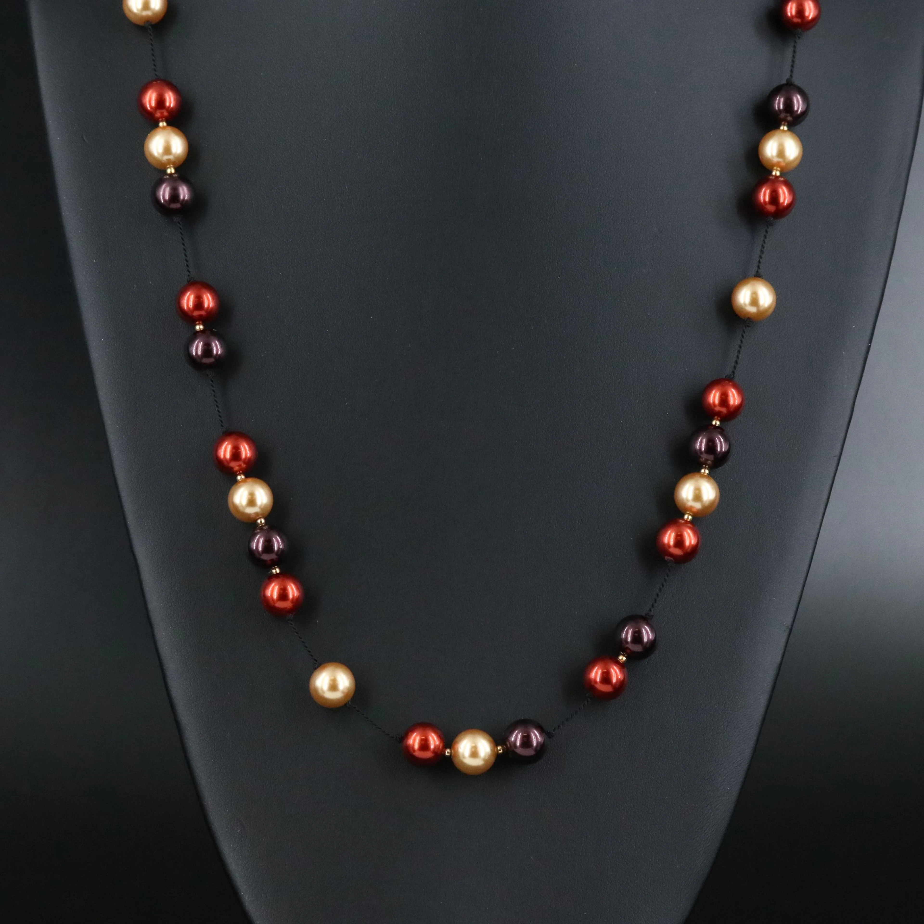 Bob Mackie Faux Pearl Necklace