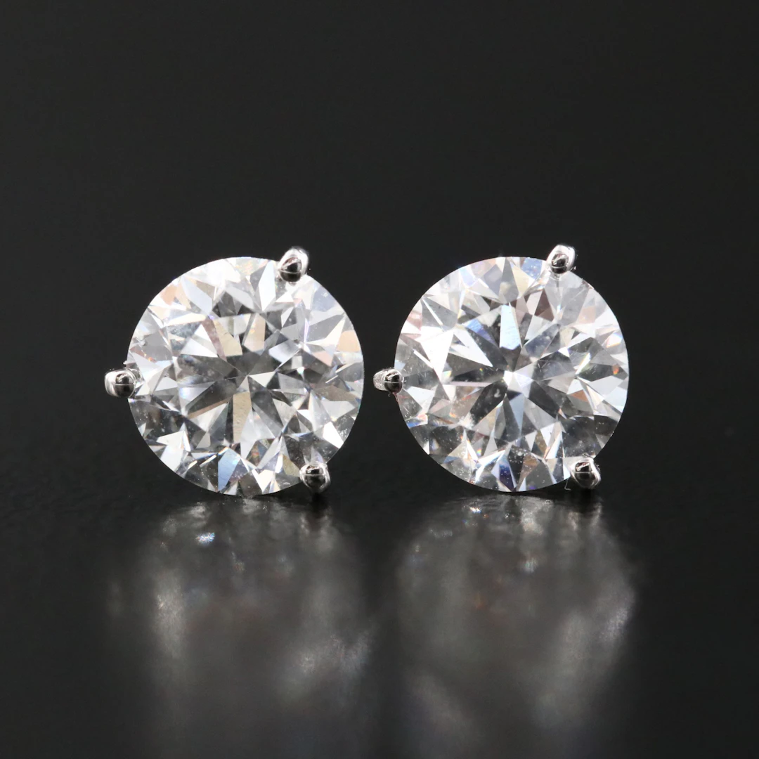 14K 2.02 CTW Lab Grown Diamond Stud Earrings