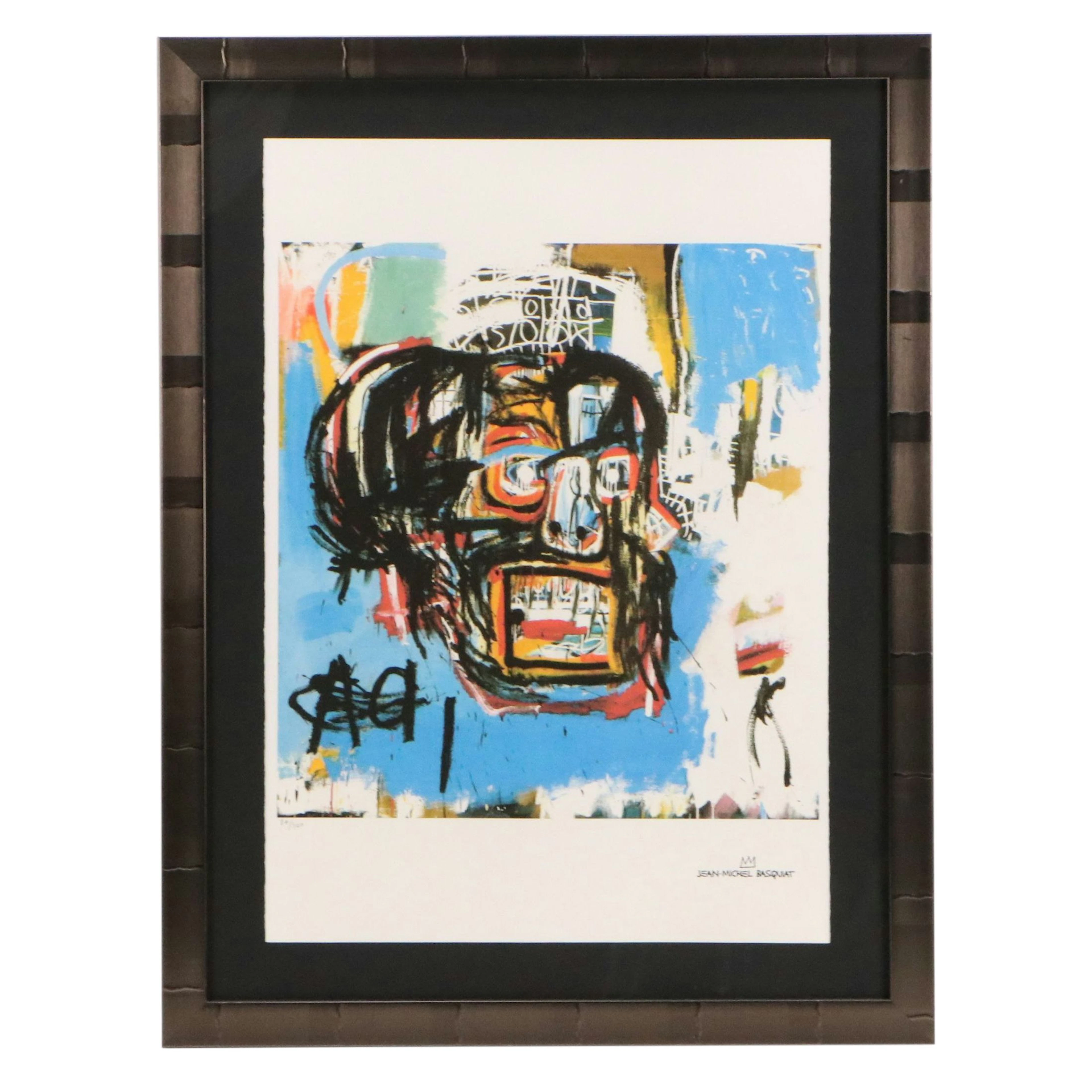 Giclée of Skull After Jean-Michel Basquiat, 21st Century