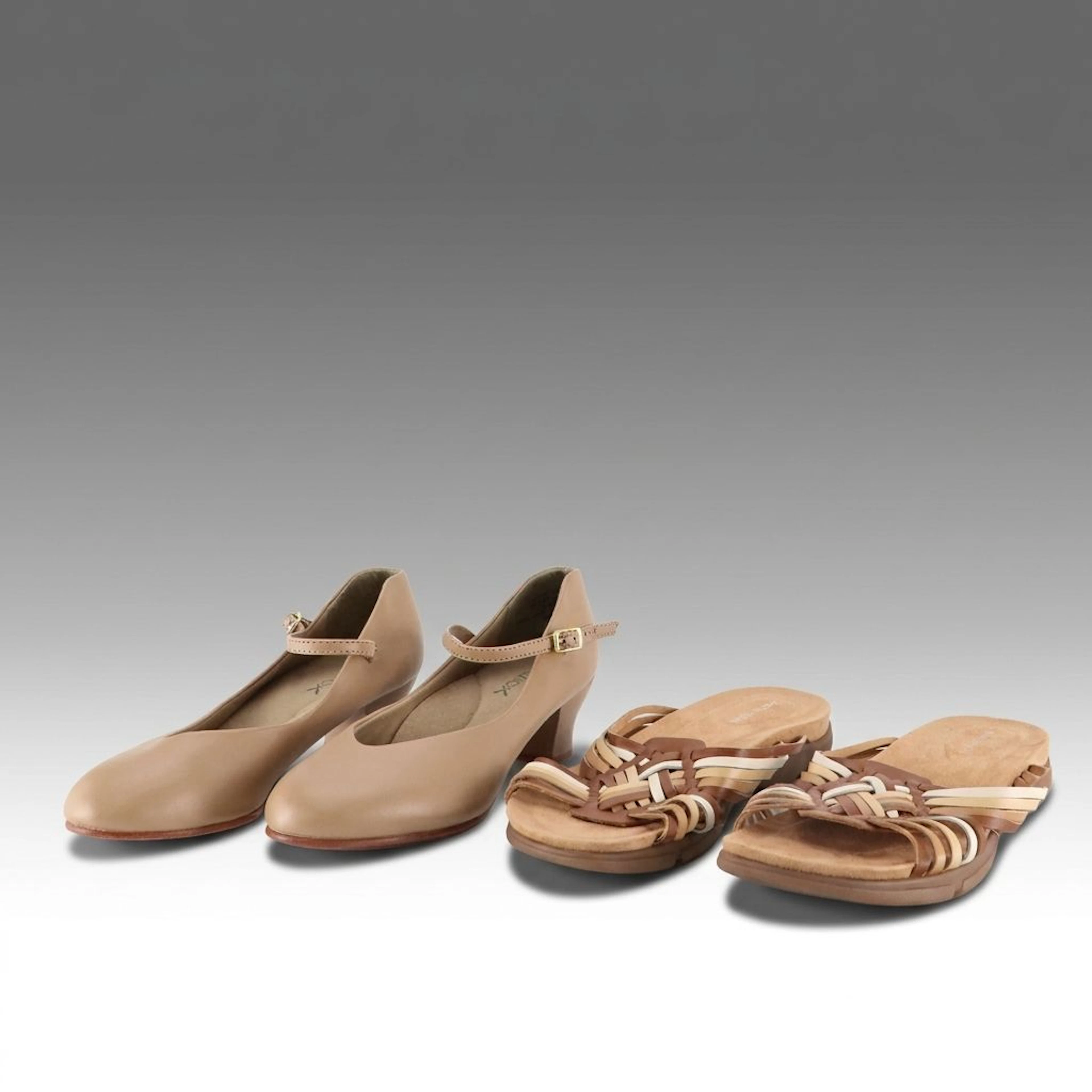 Easy Spirit Marisol Slide Sandals and Capezio Dance Shoes