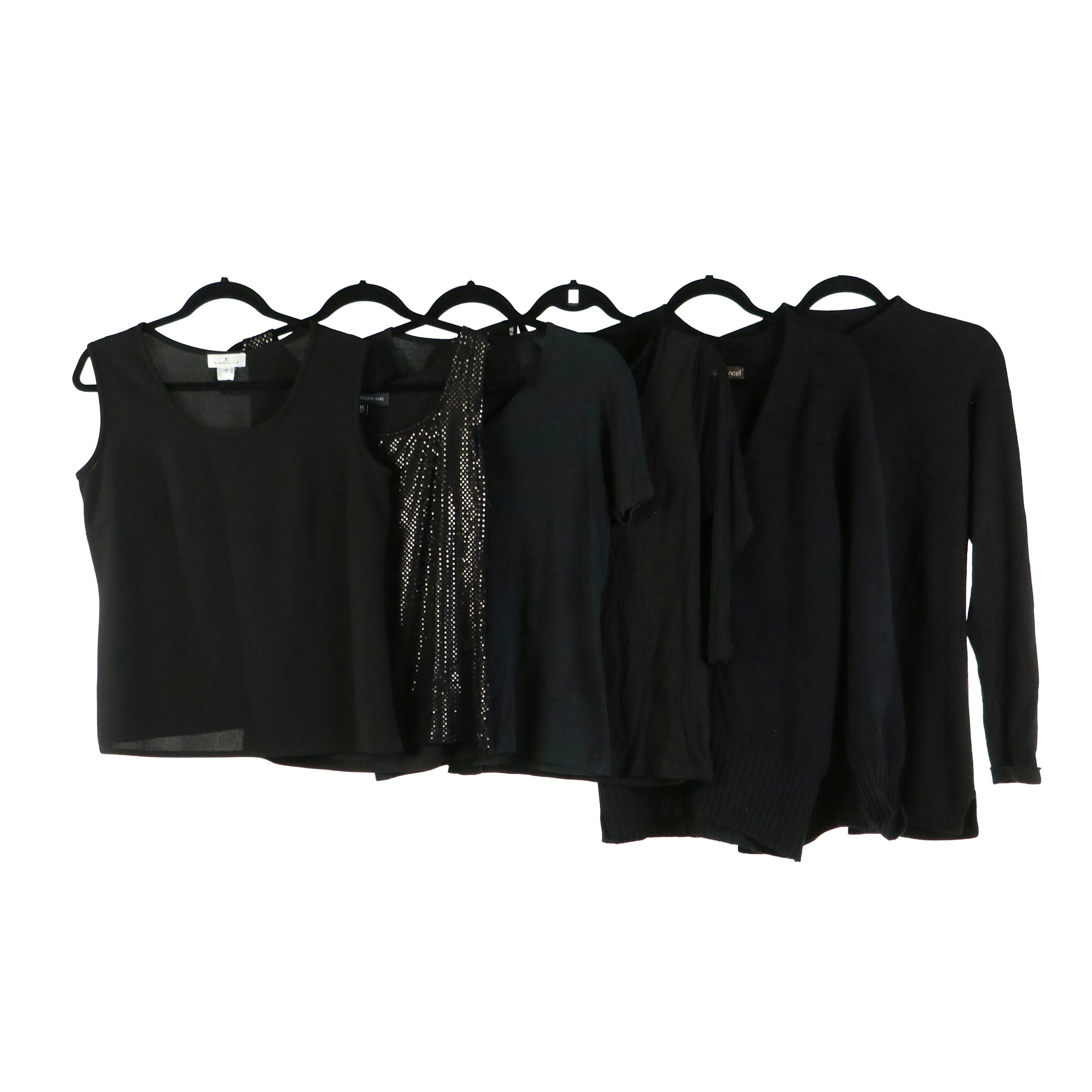 Salvatore Ferragamo Top, Pierre Ancel Cashmere Sweater, and More Separates