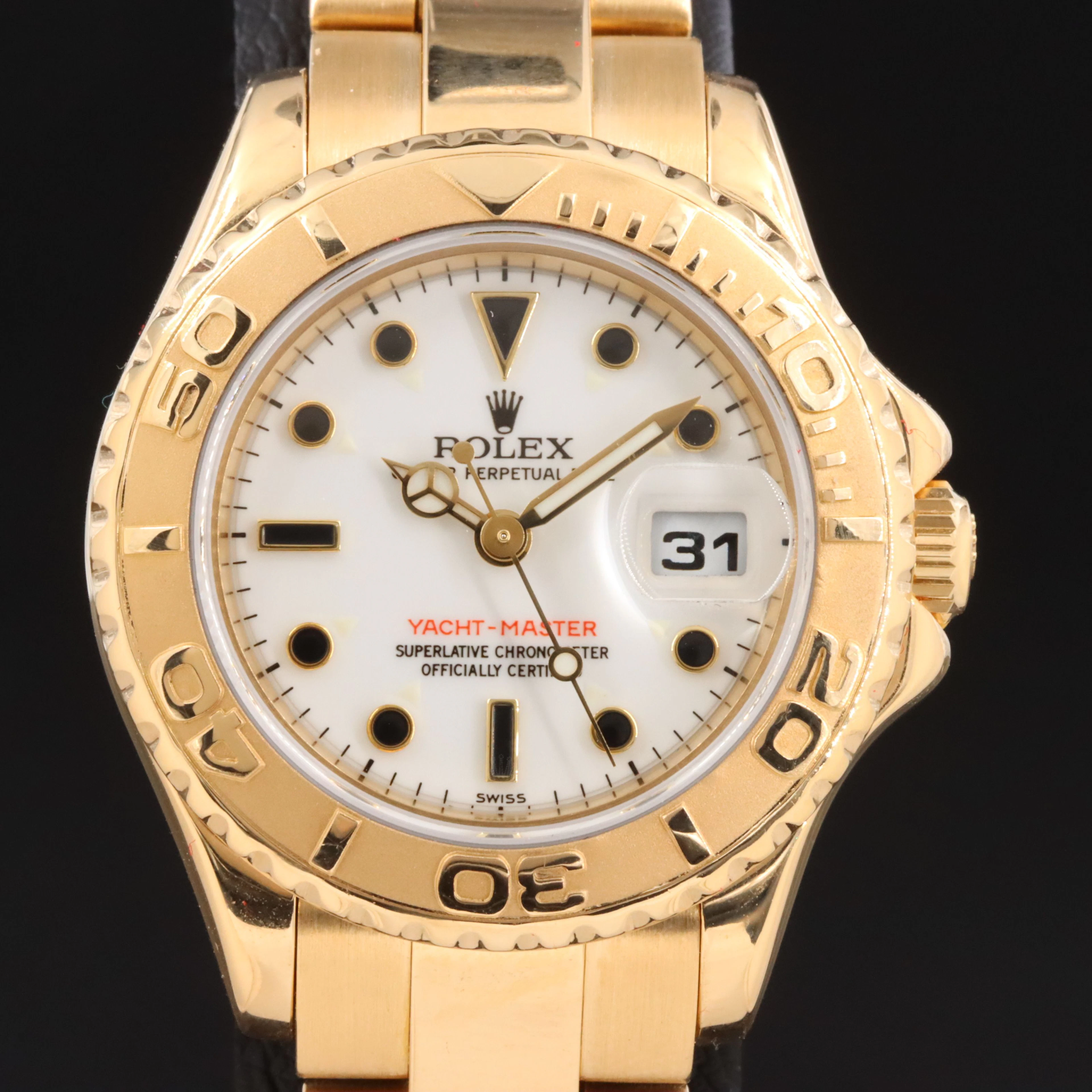 Rolex Yacht-Master 18K ref.169628 Automatic Watch c.2001