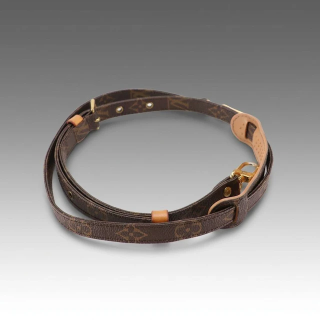 Louis Vuitton Adjustable Strap in Monogram Canvas and Vachetta Leather