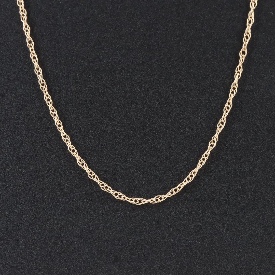 10K Fancy Link Necklace