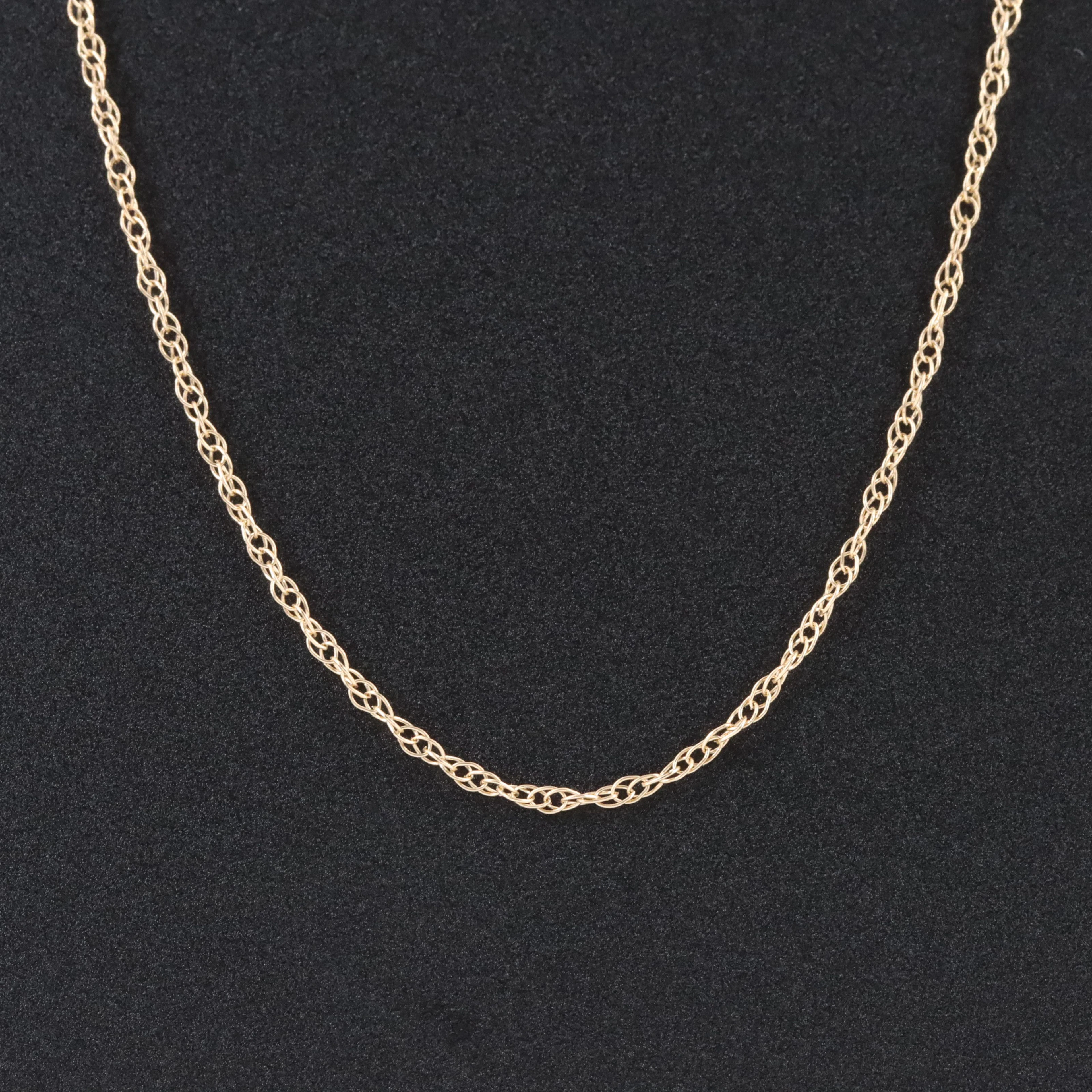 10K Fancy Link Necklace
