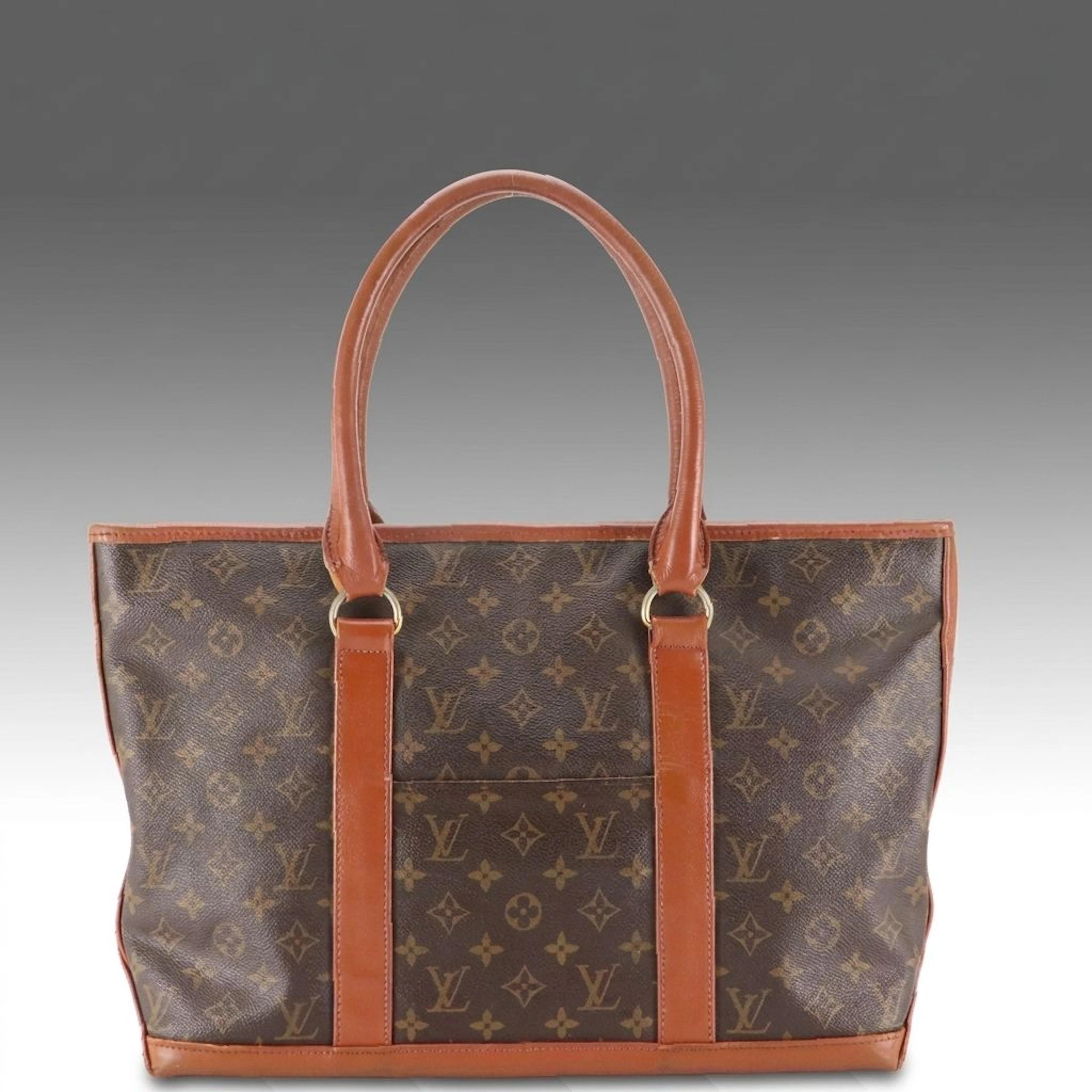 Louis Vuitton Sac Weekend PM Zip Tote in Monogram Canvas, Vintage