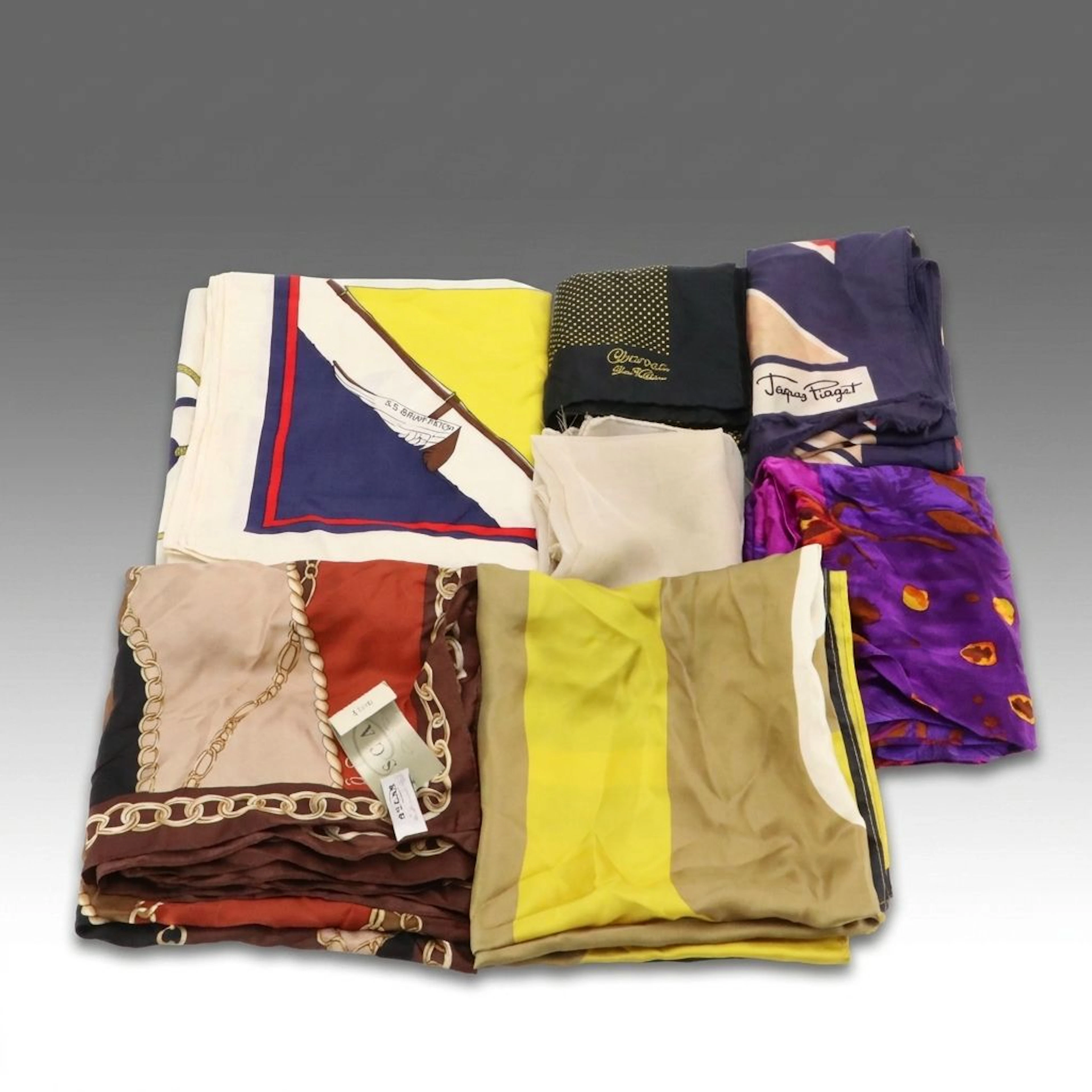 Silk Oscar by Oscar de la Renta, St. John, Briar and Other Scarves