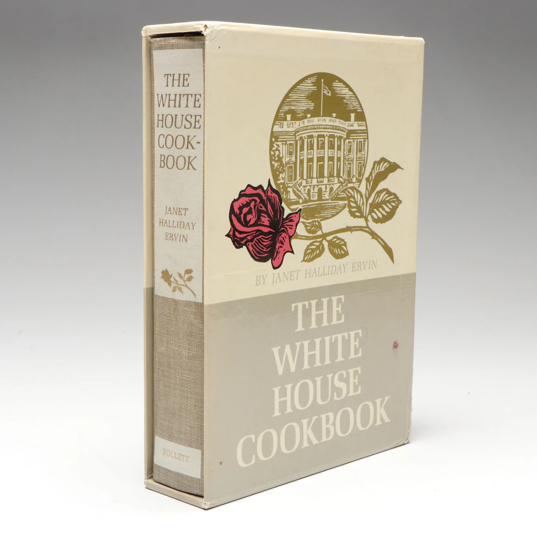 First Printing "The White House Cookbook" Edited by Janet Halliday Ervin, 1964