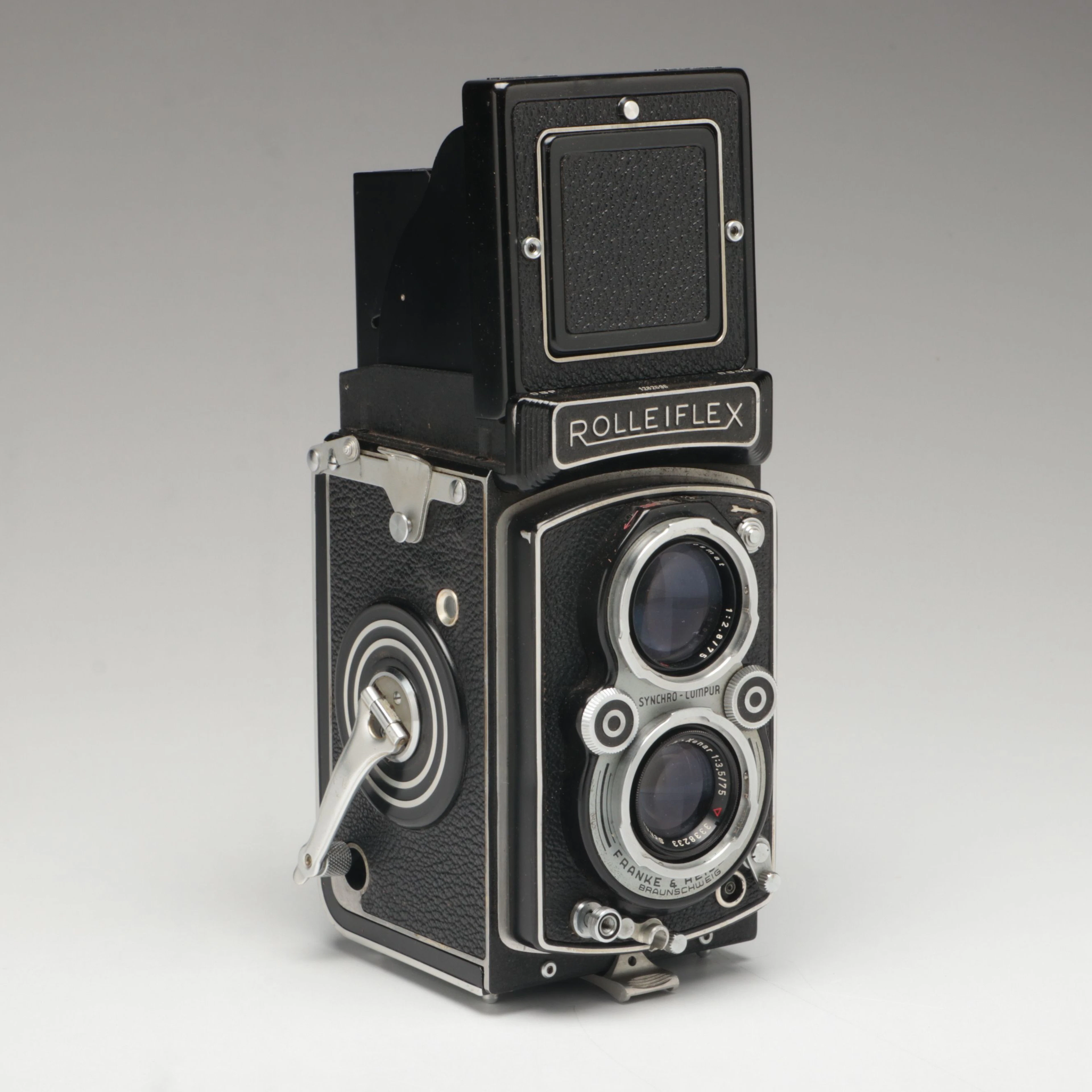 Franke & Heidecke Rolleiflex 75mm F3.5 Twin-Lens Reflex Camera, Circa 1951–1954