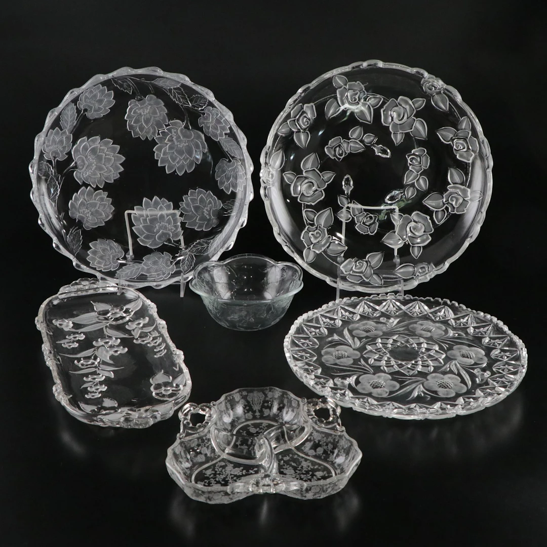 Anchor Hocking, Mikasa, Cambridge, and Other Glassware