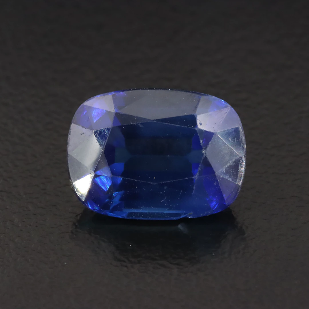 Loose 6.86 CT Lab Grown Sapphire with GIA Report